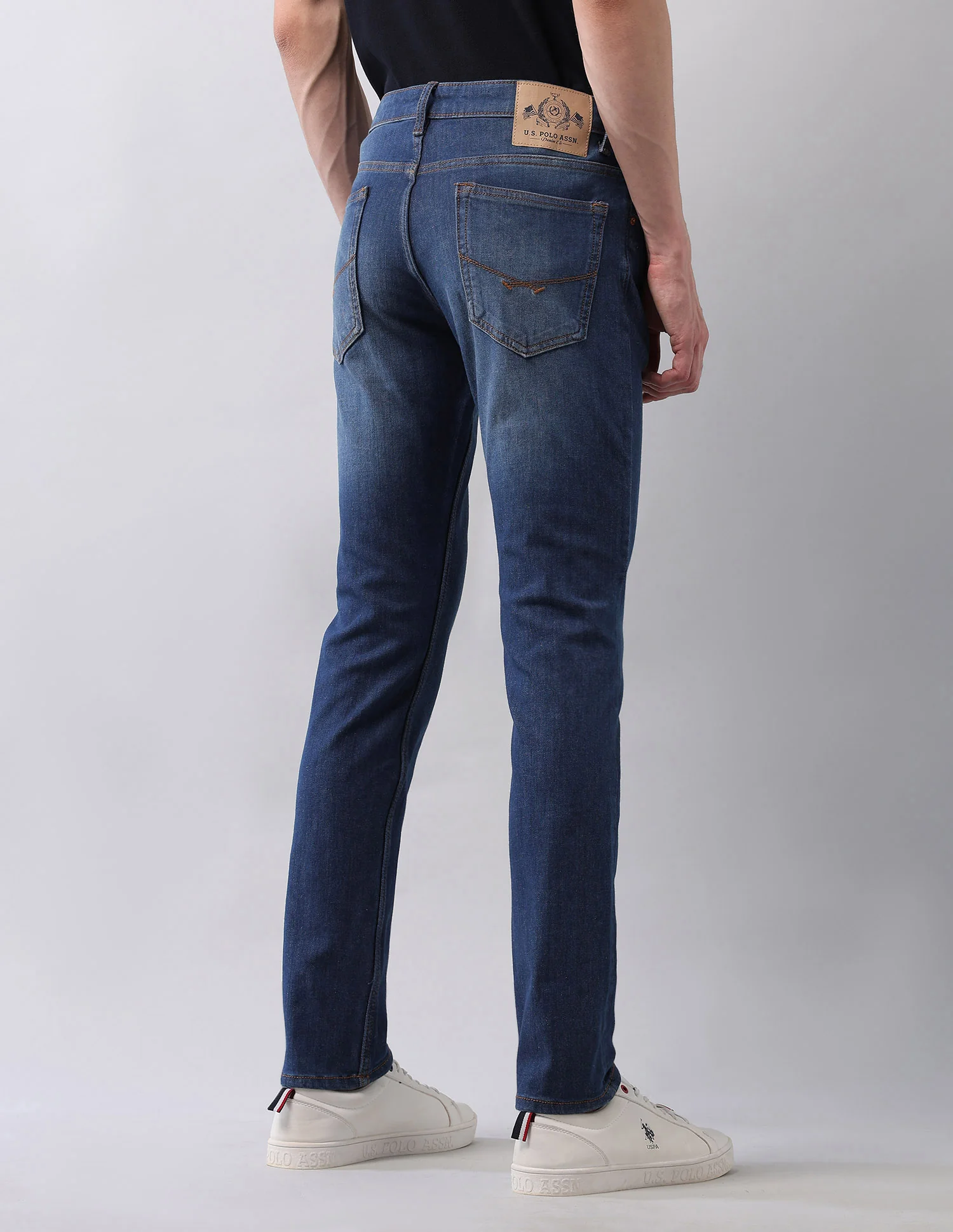 Regallo Skinny Fit Blue Jeans - Image 5