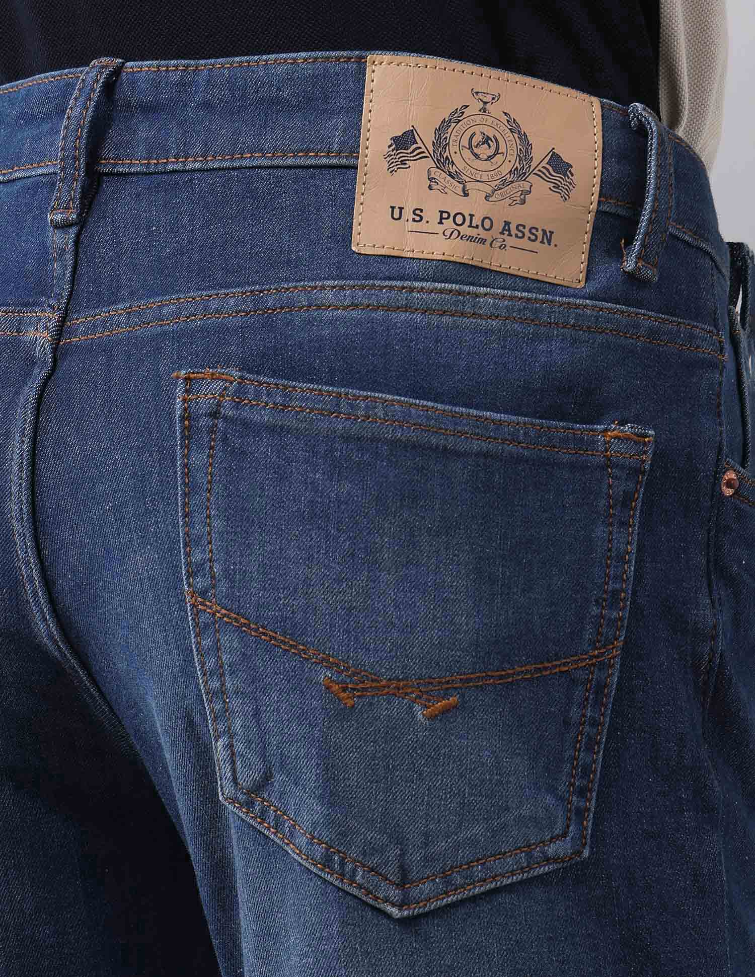 Regallo Skinny Fit Blue Jeans - Image 8