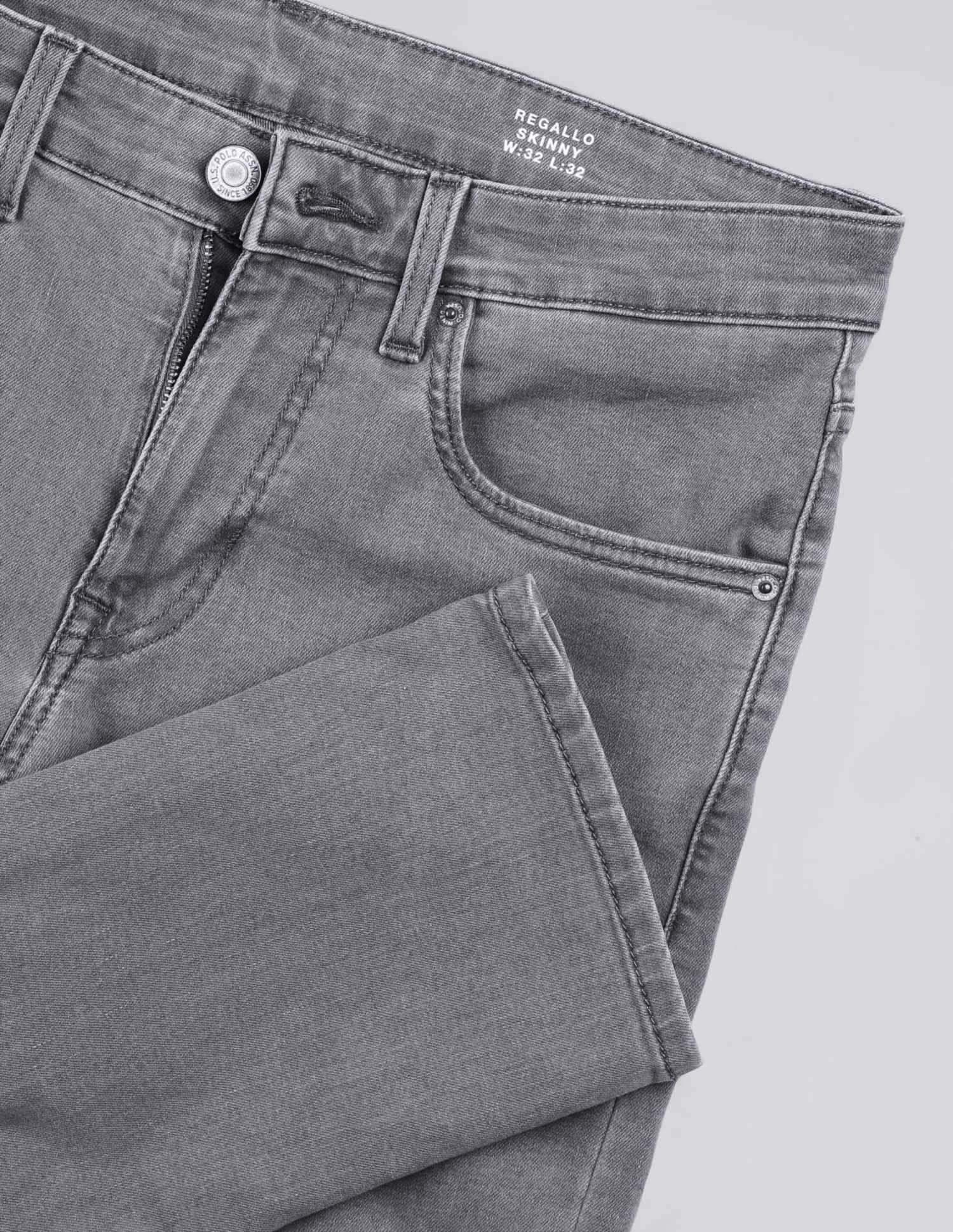 Regallo Skinny Fit Grey Jeans - Image 2