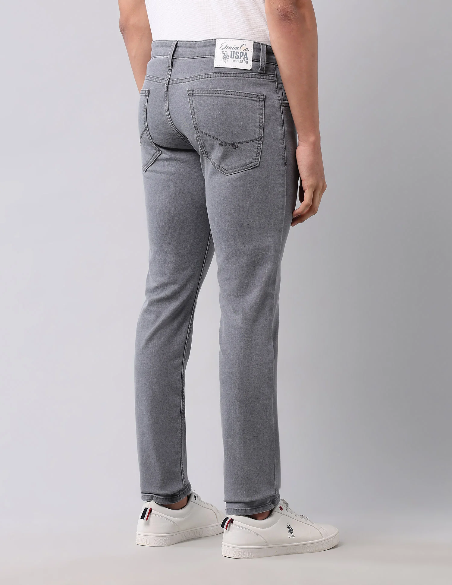 Regallo Skinny Fit Grey Jeans - Image 5
