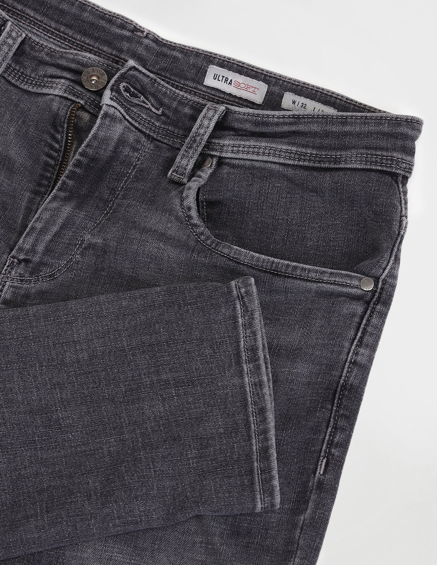 Regallo Skinny Fit Grey Jeans - Image 2