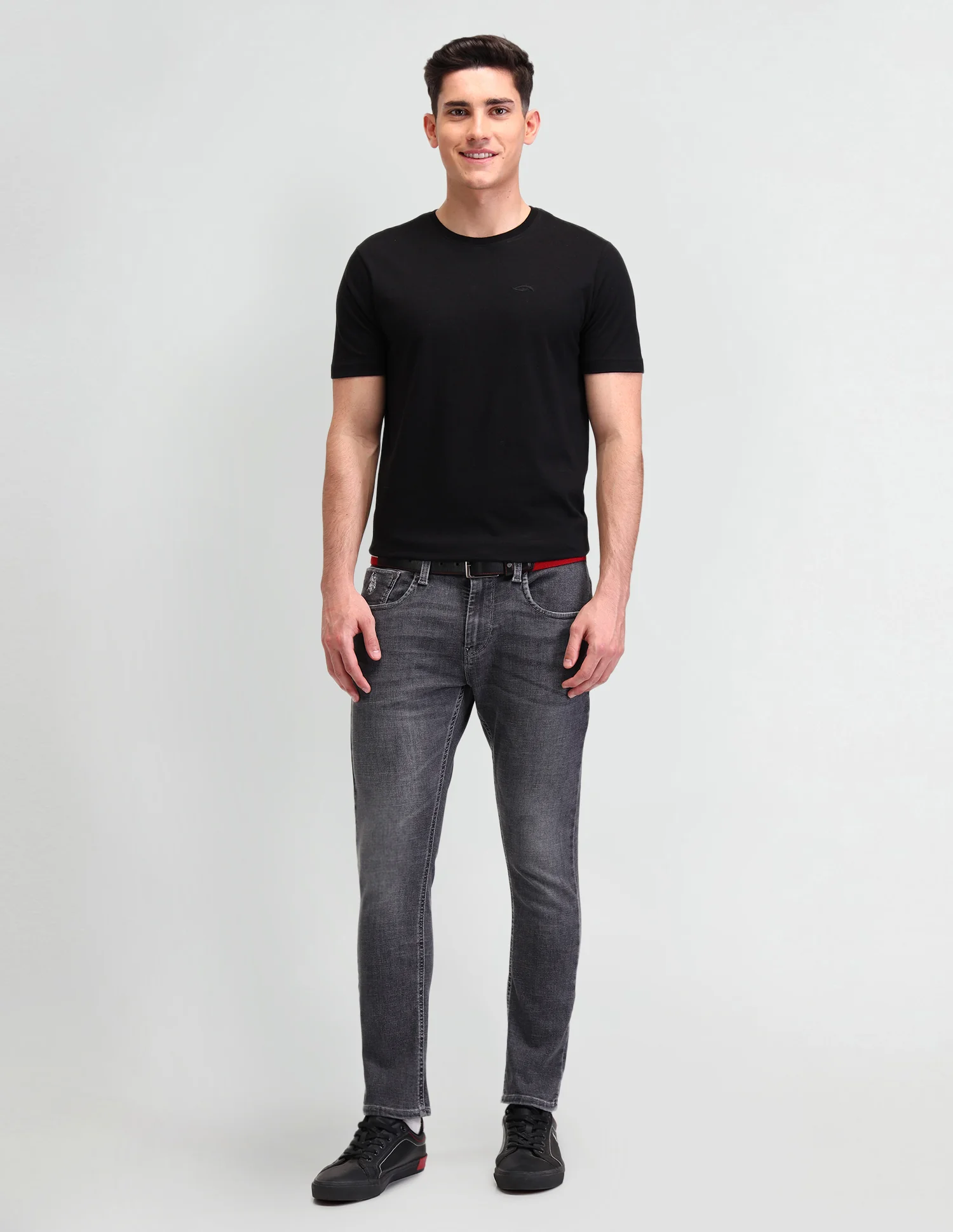 Regallo Skinny Fit Grey Jeans - Image 3