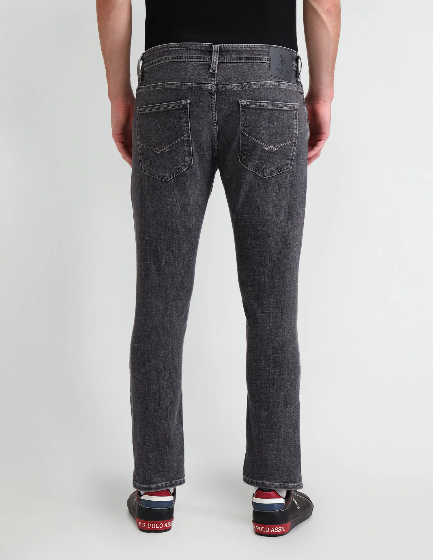 Regallo Skinny Fit Grey Jeans - Image 5