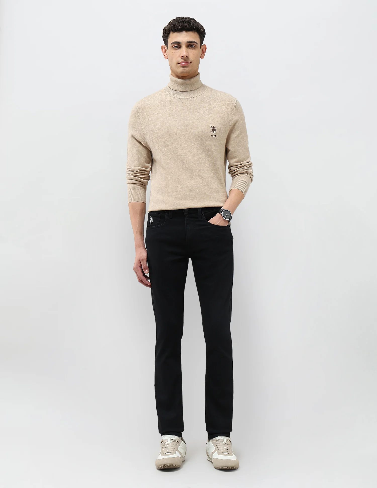 Regallo Skinny Fit Mid Rise Jeans - Image 3