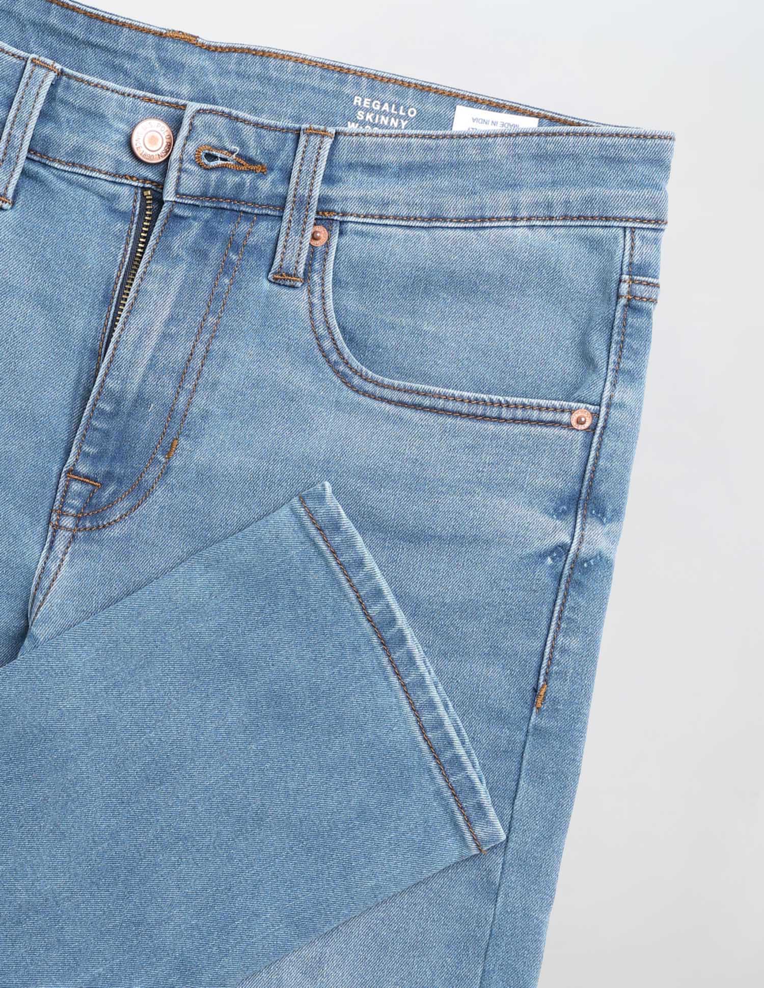 Regallo Skinny Fit Mid Rise Jeans - Image 2