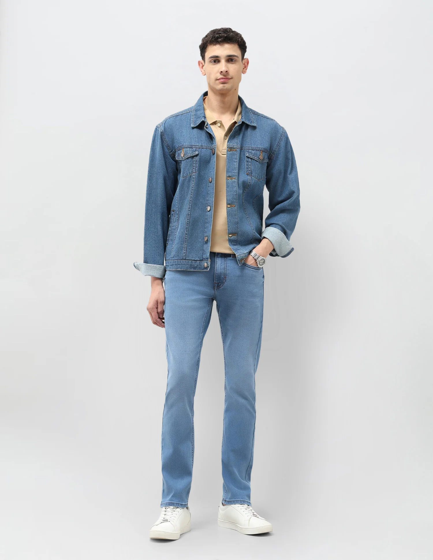 Regallo Skinny Fit Mid Rise Jeans - Image 3