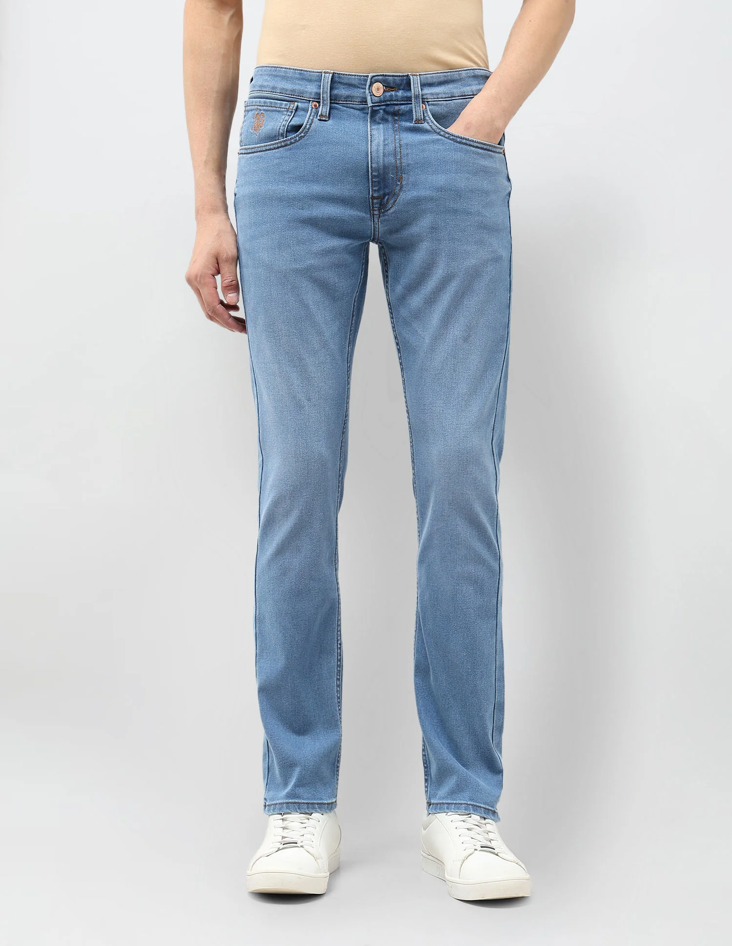Regallo Skinny Fit Mid Rise Jeans - Image 6