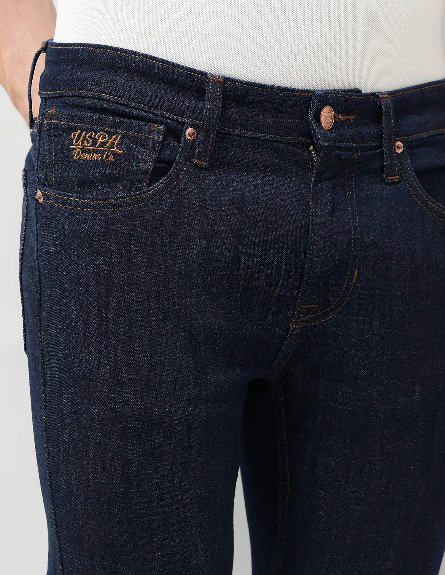Regallo Skinny Fit Mid Rise Jeans - Image 7