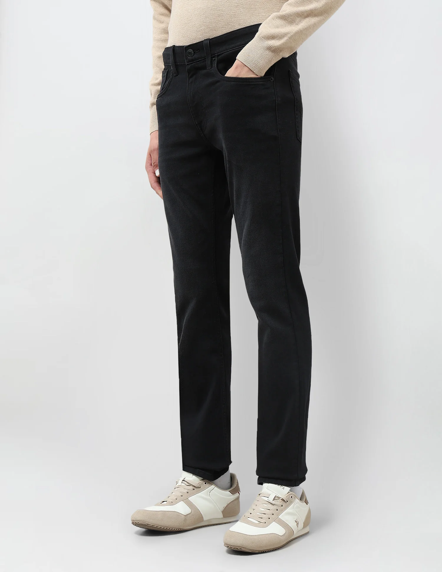 Regallo Skinny Fit Mid Rise Jeans - Image 4
