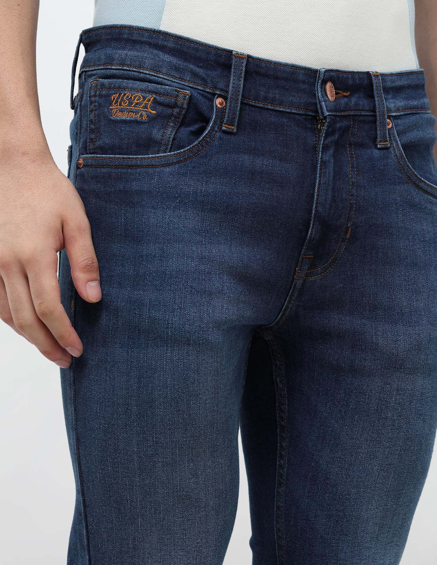 Regallo Skinny Fit Mid Rise Jeans - Image 7