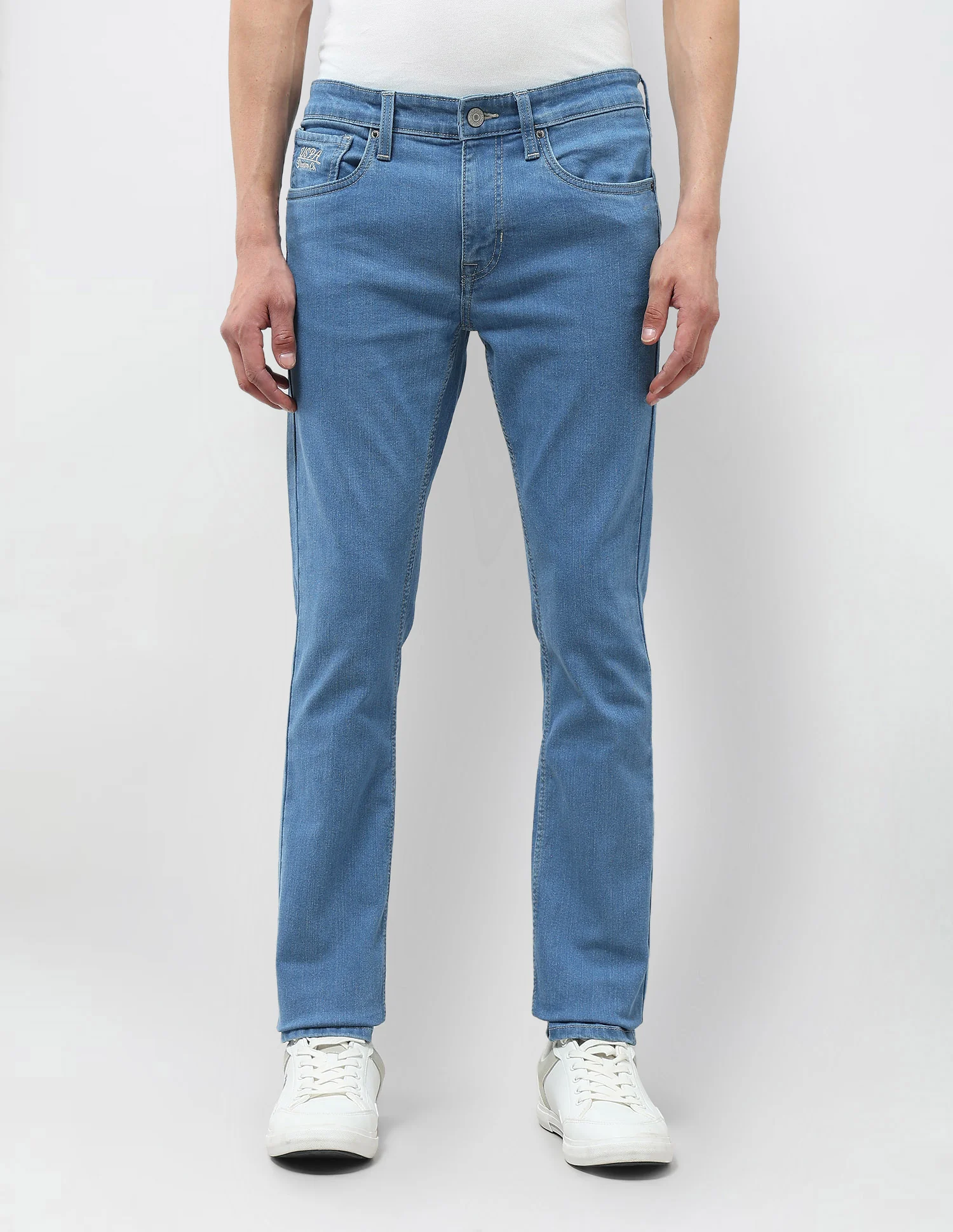 Regallo Skinny Fit Mid Rise Jeans - Image 6
