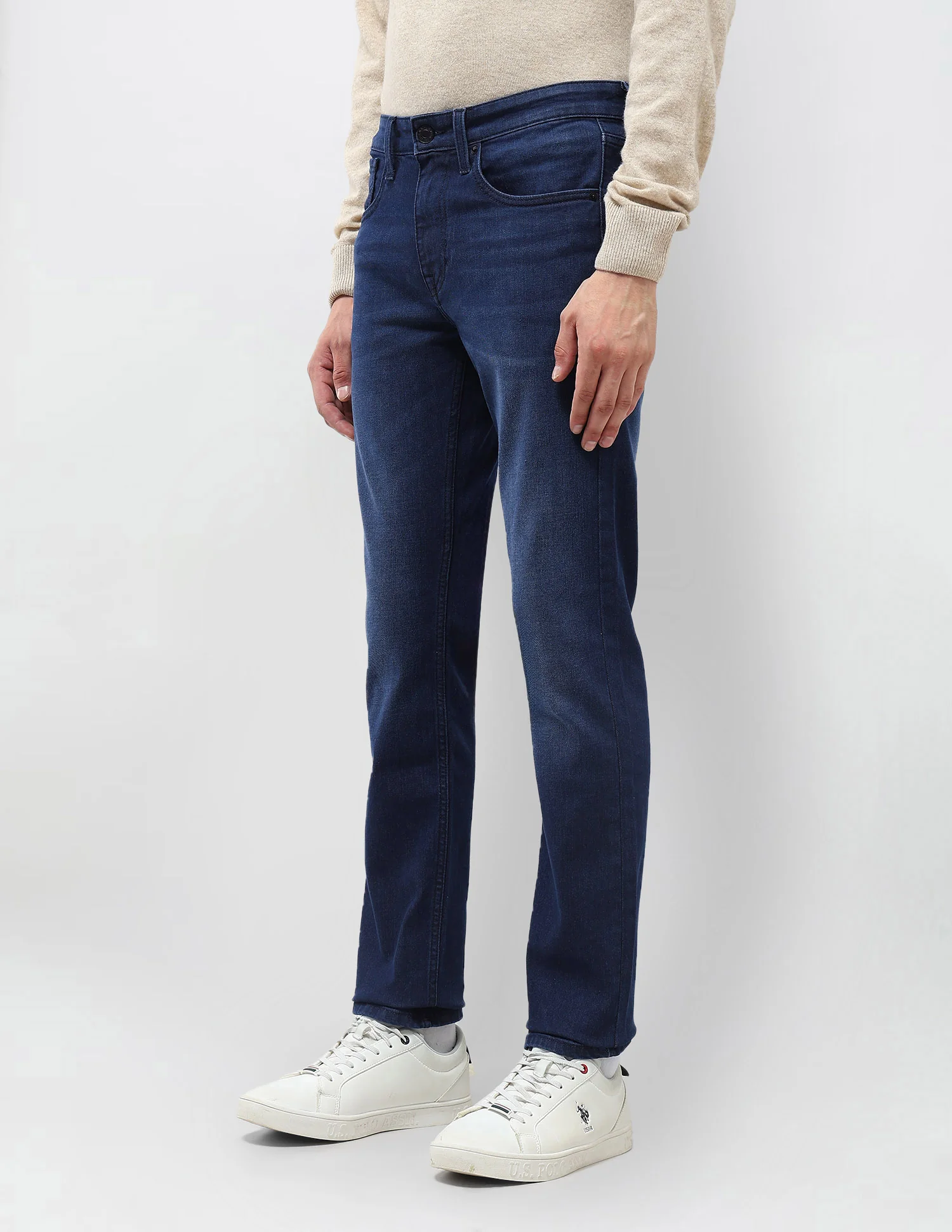 Regallo Skinny Fit Mid Rise Jeans - Image 4