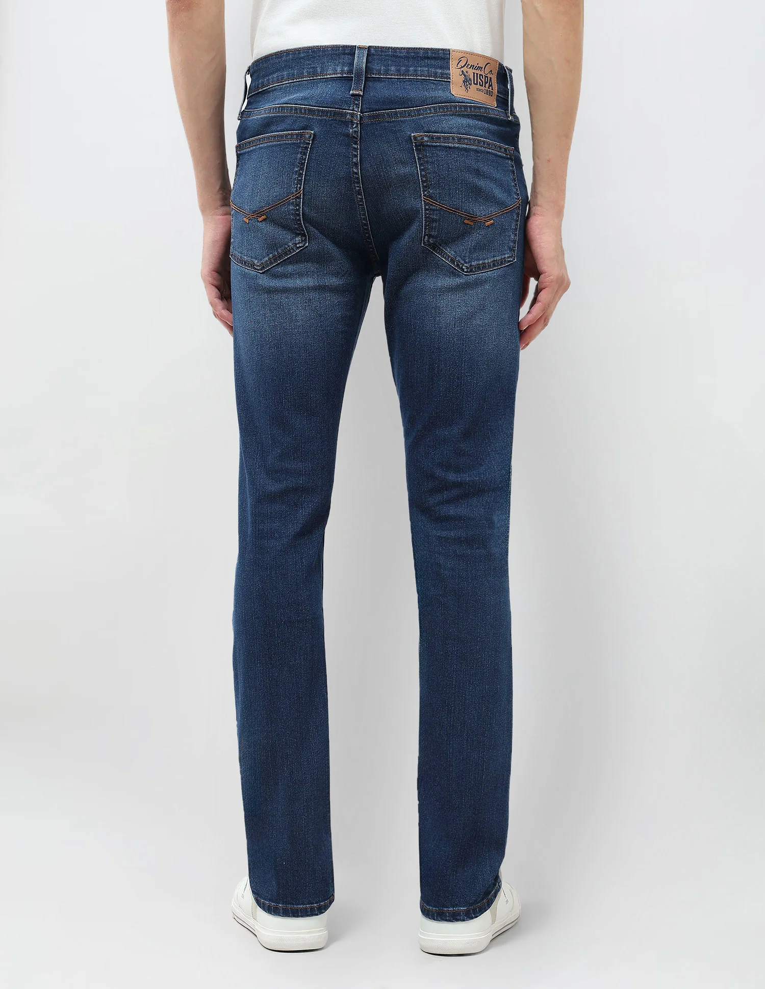 Regallo Skinny Fit Stone Washed Jeans - Image 5