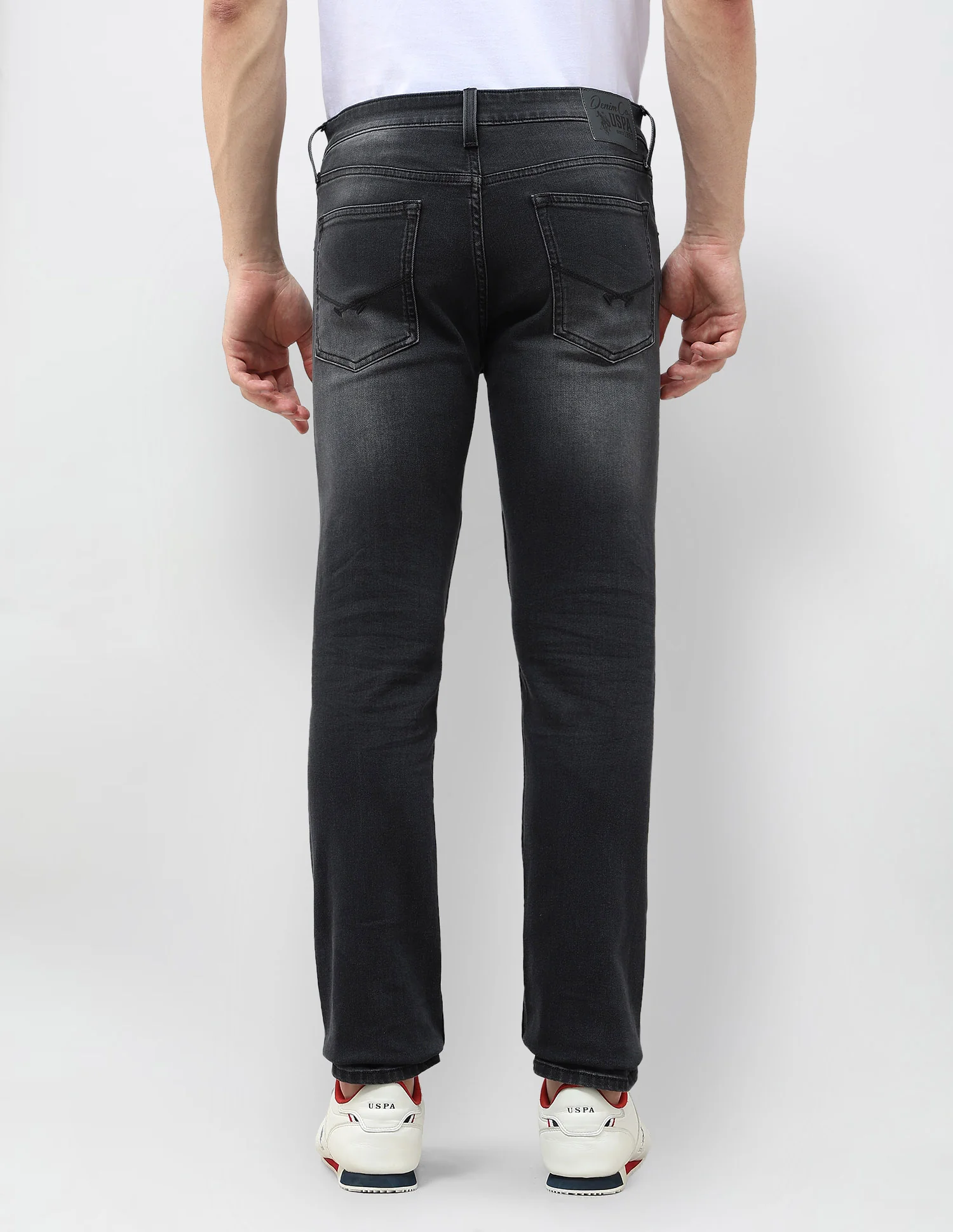 Regallo Skinny Fit Whiskered Jeans - Image 5