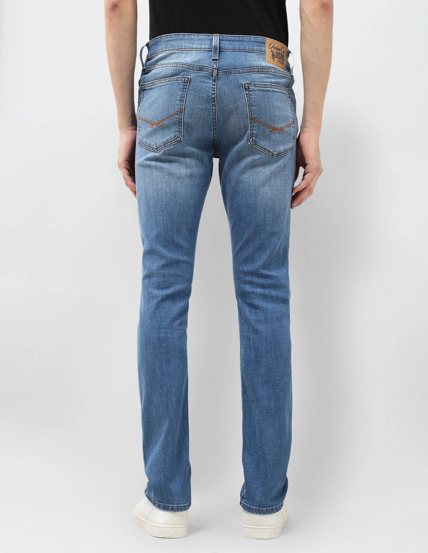 Regallo Skinny Fit Whiskered Jeans - Image 5
