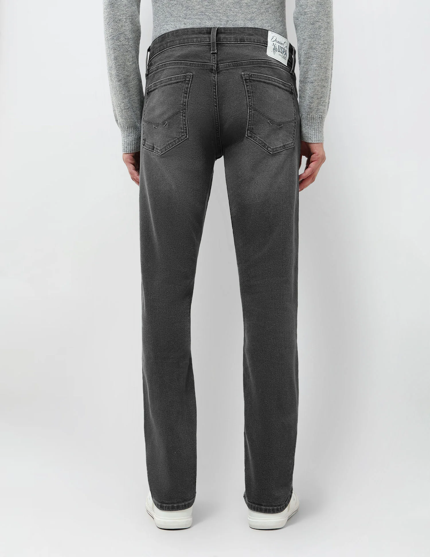 Regallo Skinny Fit Whiskered Jeans - Image 5