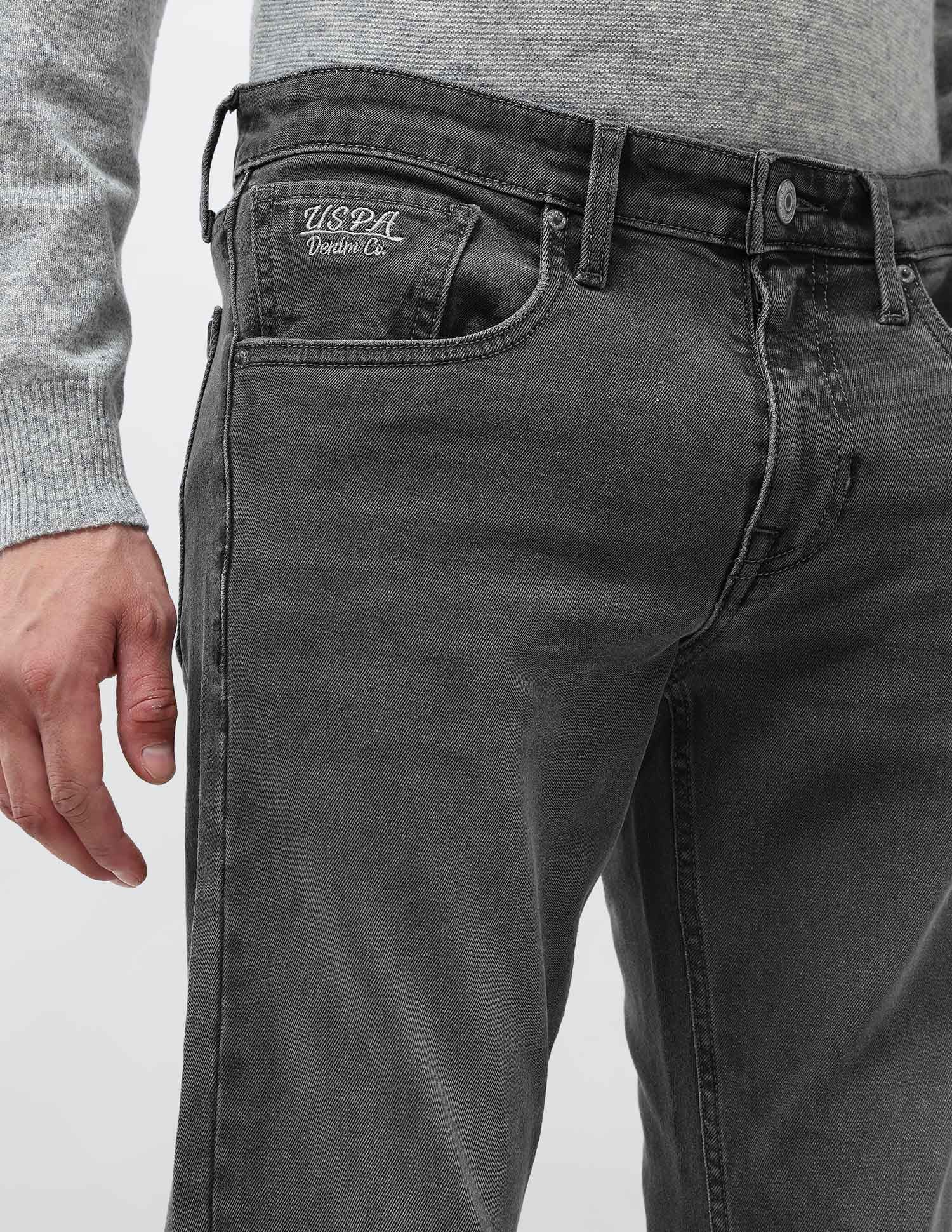 Regallo Skinny Fit Whiskered Jeans - Image 7