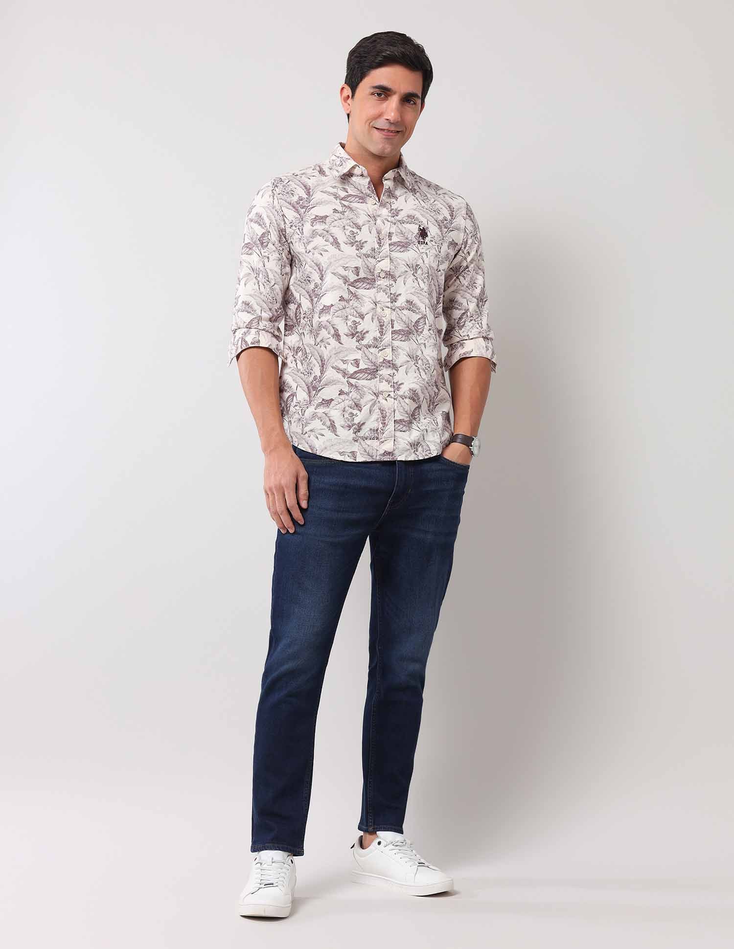Regular Fit All-Over Shirt - Image 3