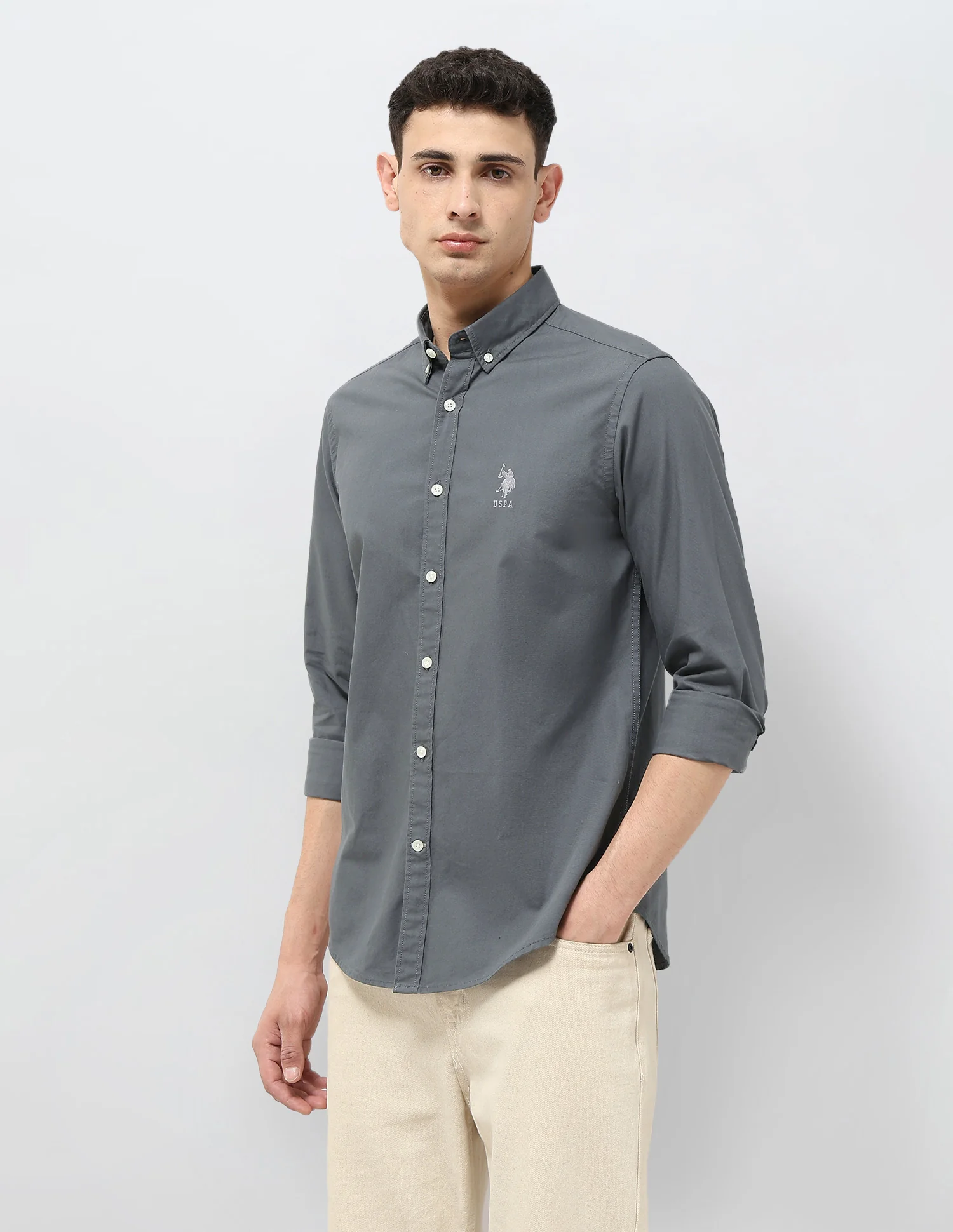 Regular Fit Button Down Shirt - Image 4