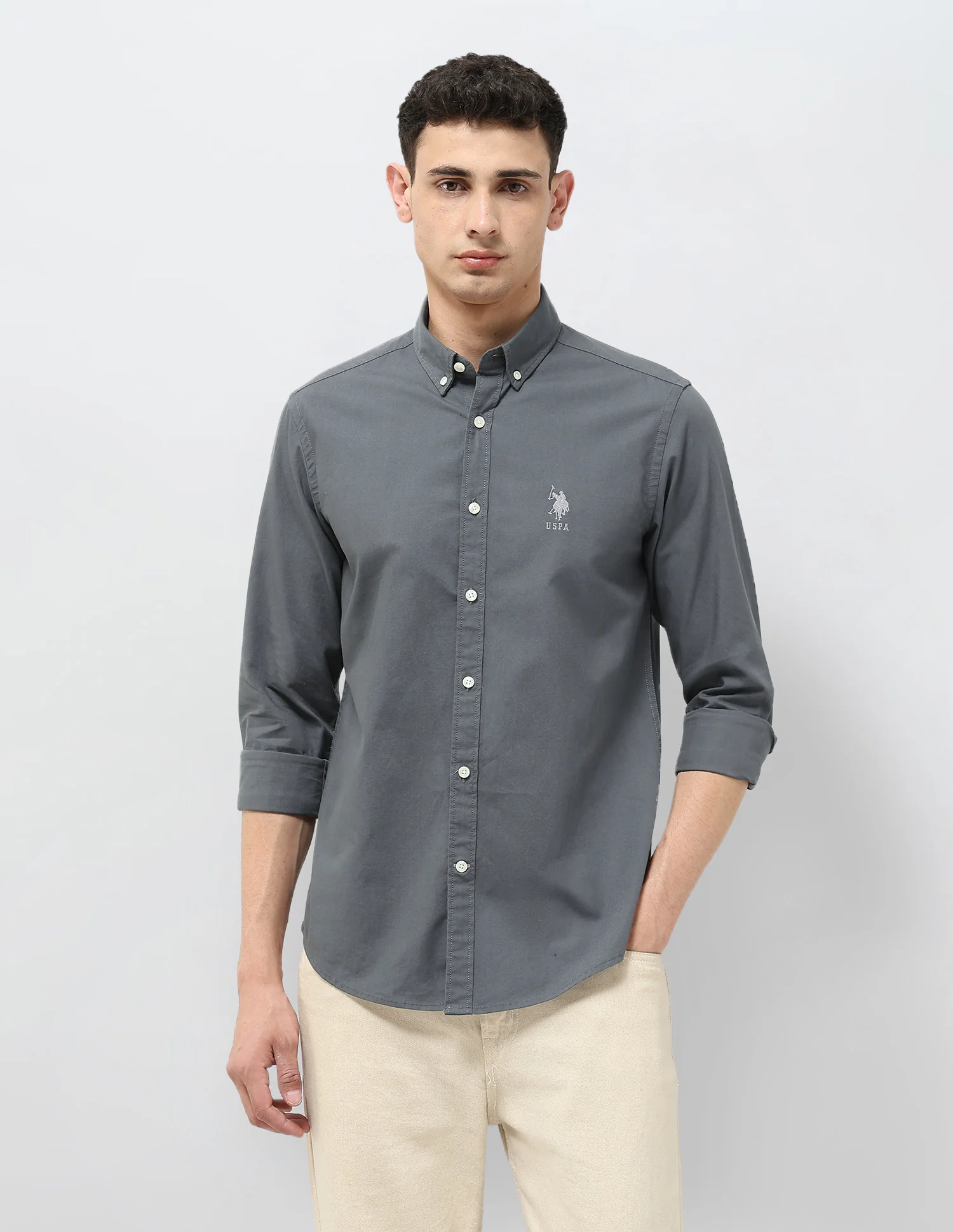 Regular Fit Button Down Shirt - Image 6
