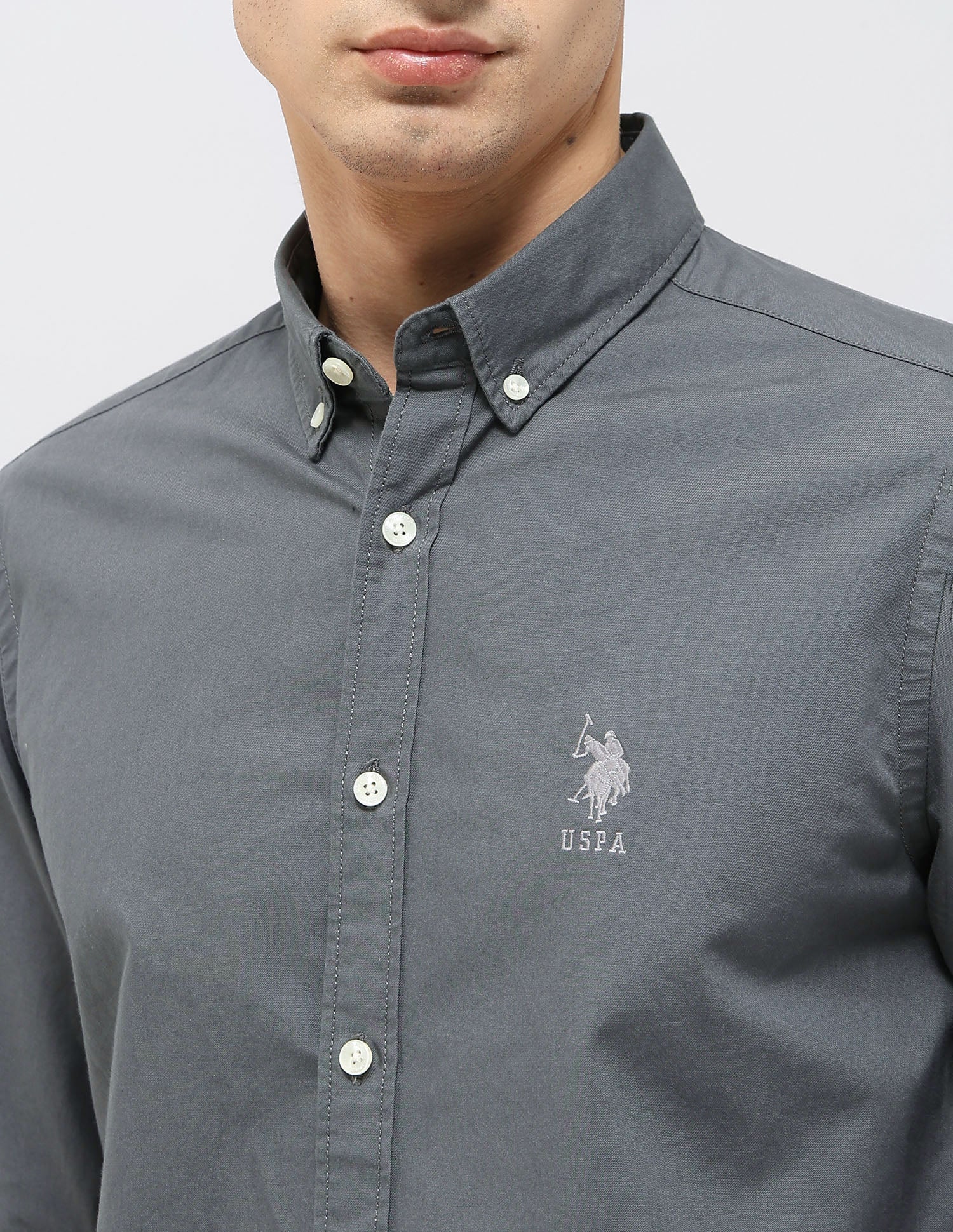 Regular Fit Button Down Shirt - Image 7