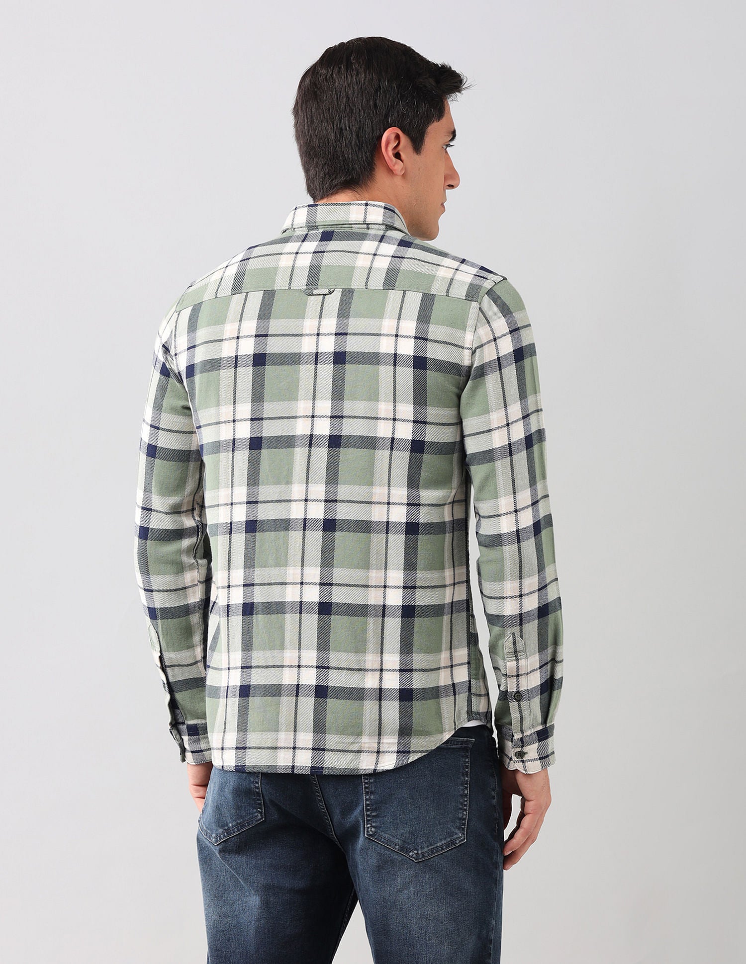 Regular Fit Checked Shirt - Image 5
