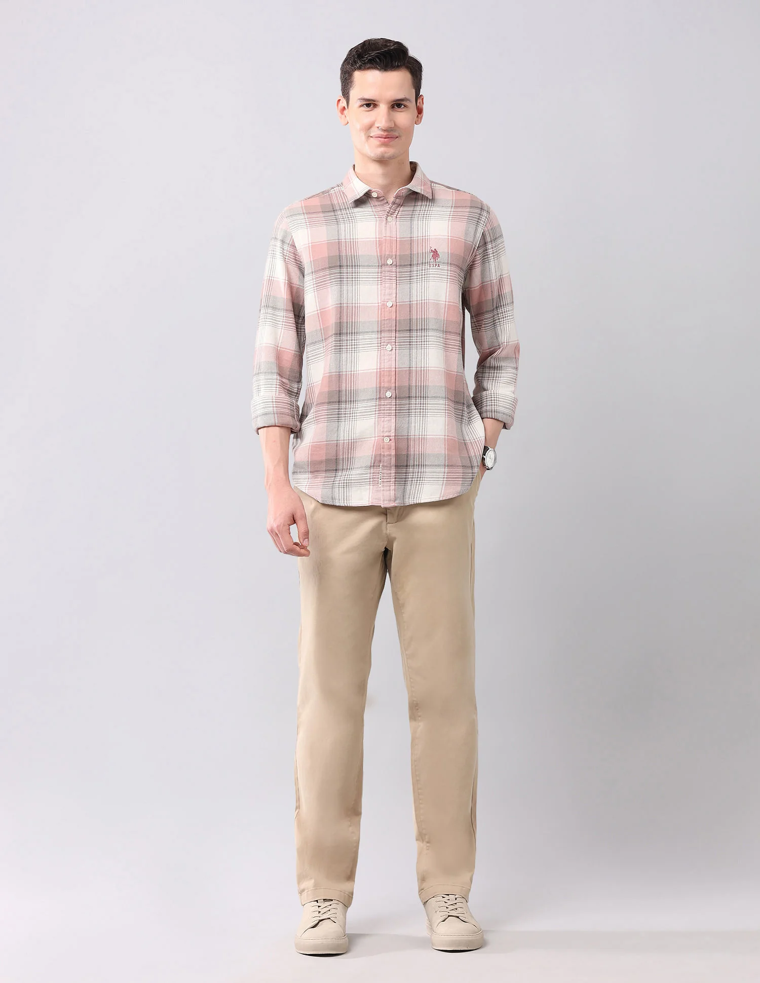 Regular Fit Checked Shirt - Image 3