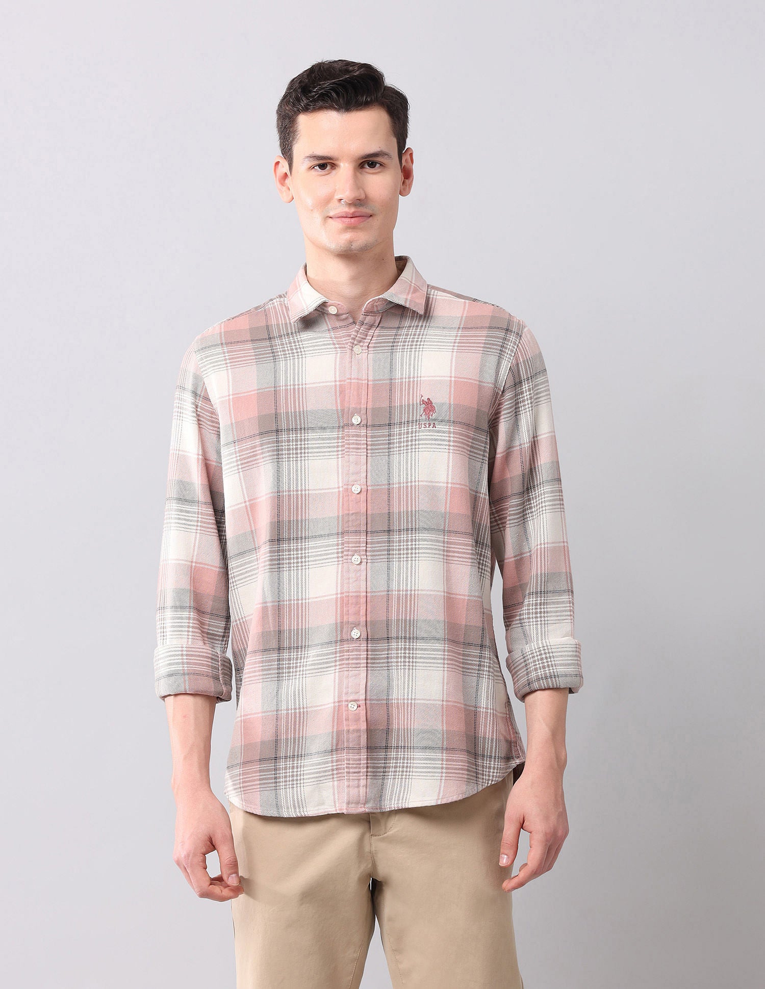 Regular Fit Checked Shirt - Image 6