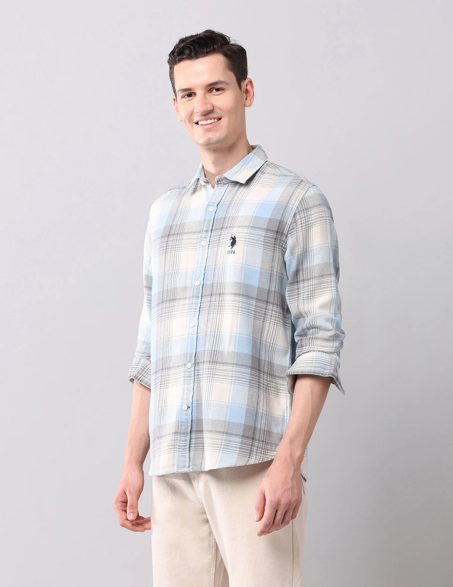 Regular Fit Checked Shirt - Image 4