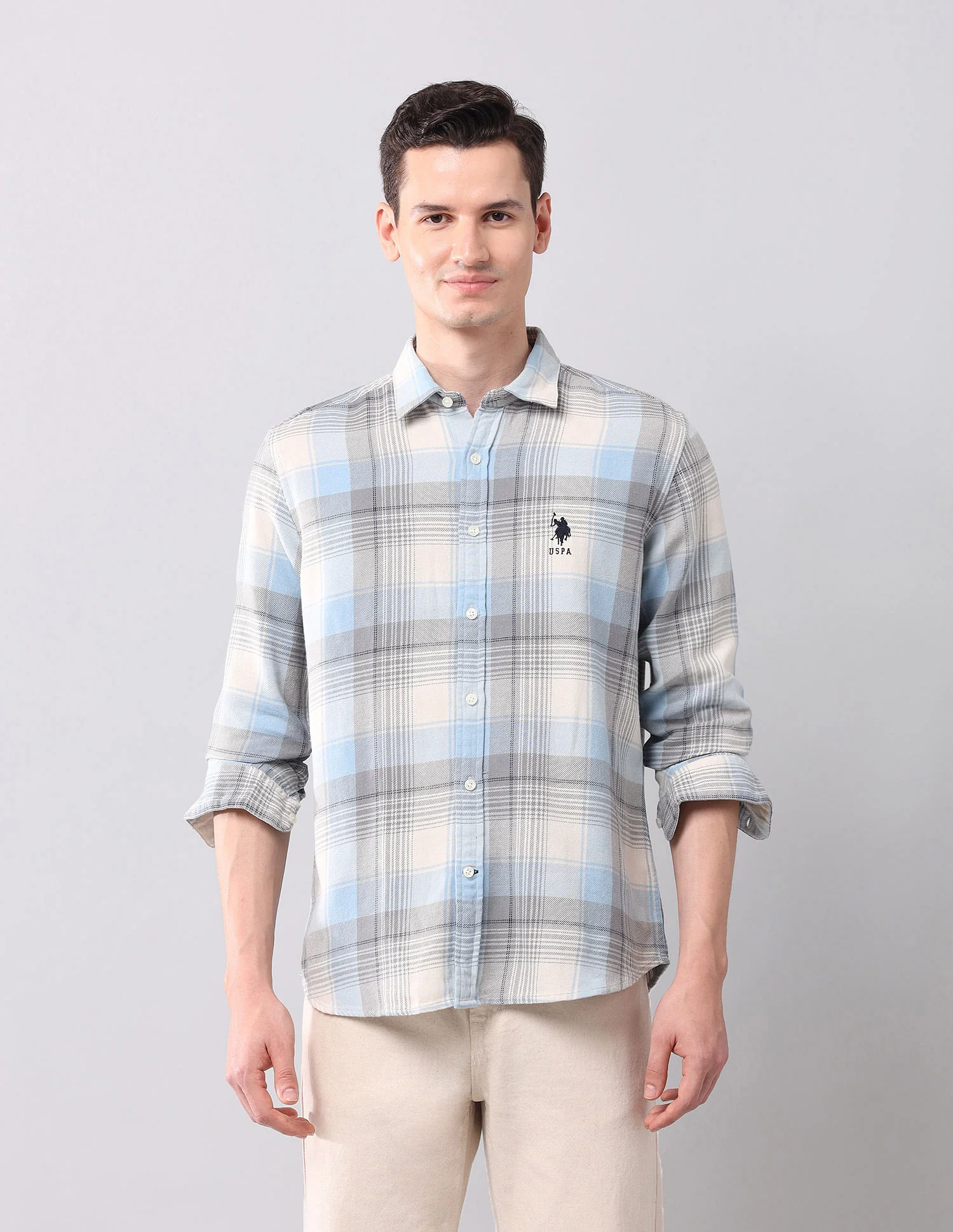 Regular Fit Checked Shirt - Image 6