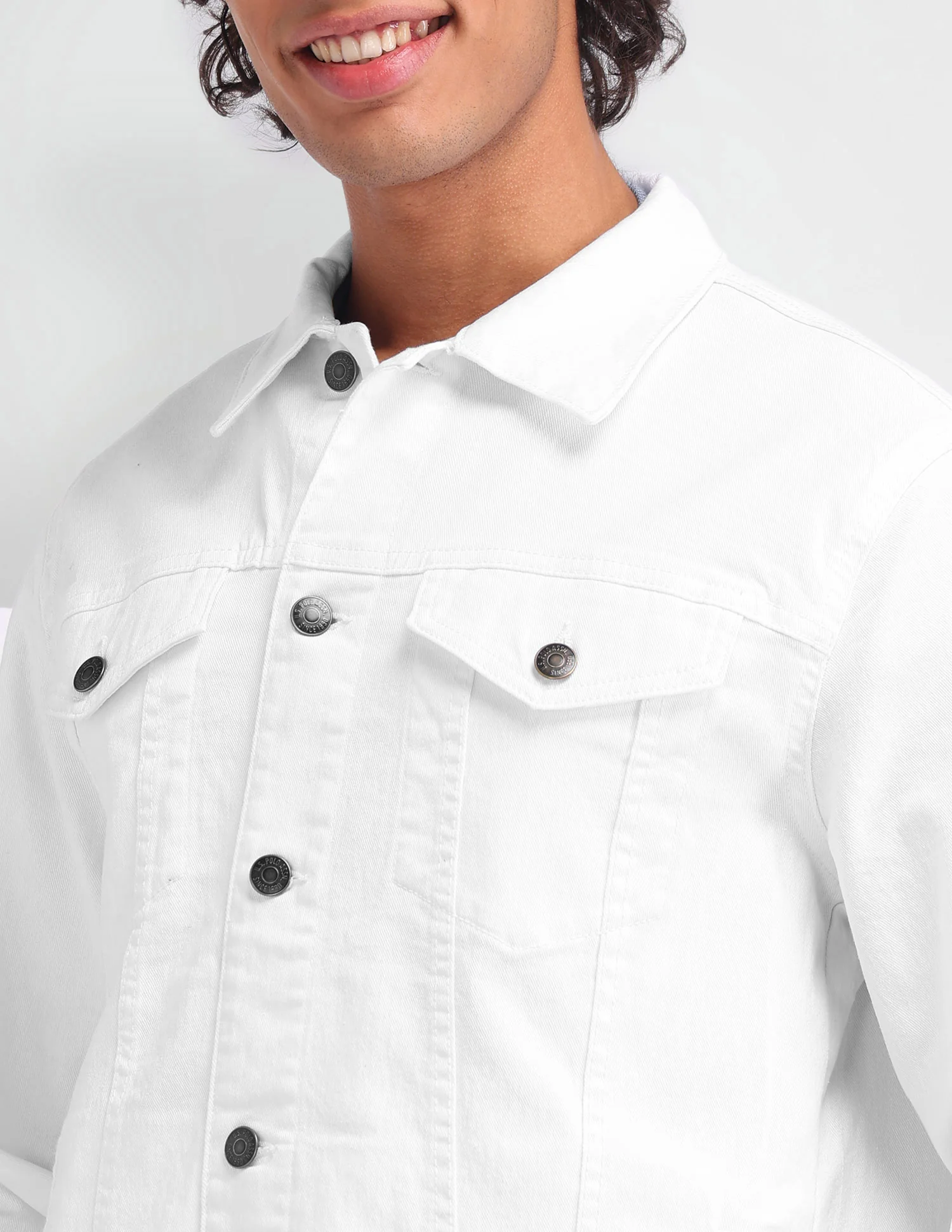 Regular Fit Denim Jacket - Image 7