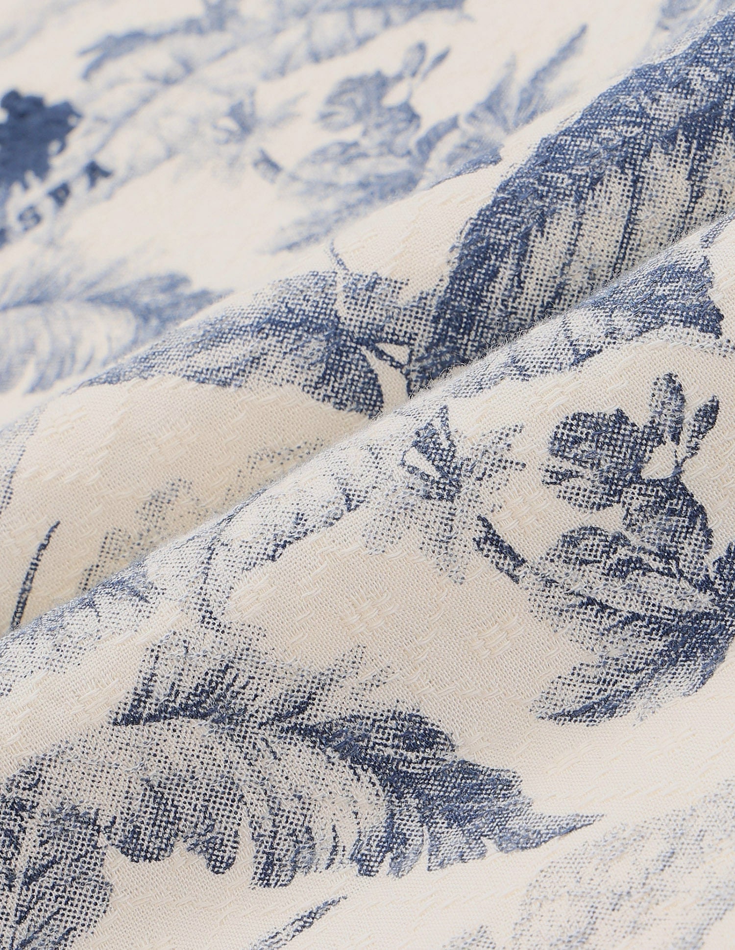 Regular Fit Dobby Printed Shirt - Image 2