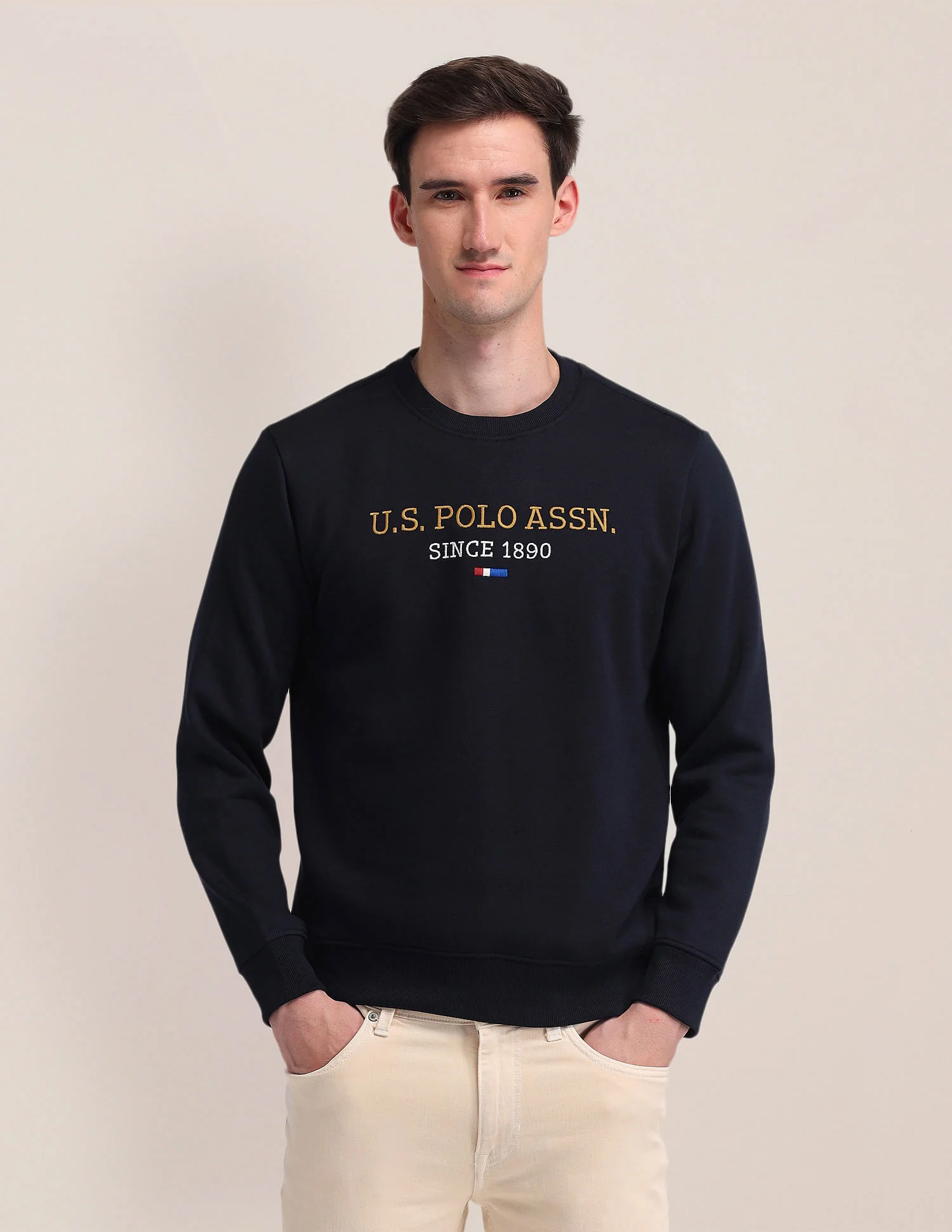 Regular Fit Embroidered Sweatshirt - Image 6