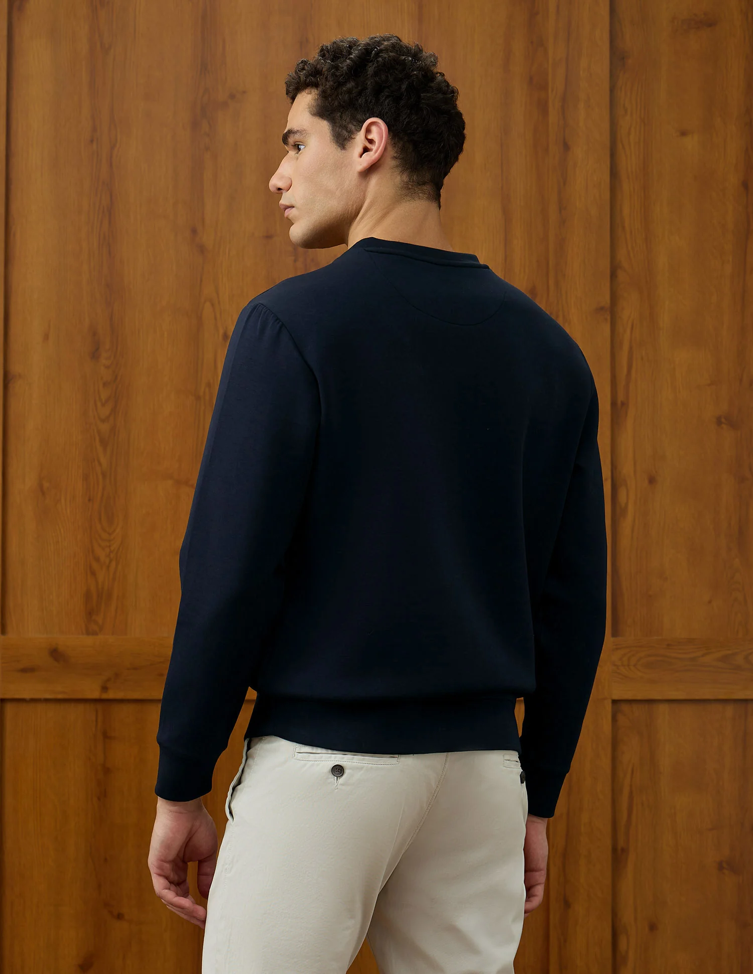 Regular Fit Equestrian Aisle Theater Sweatshirt - Image 5