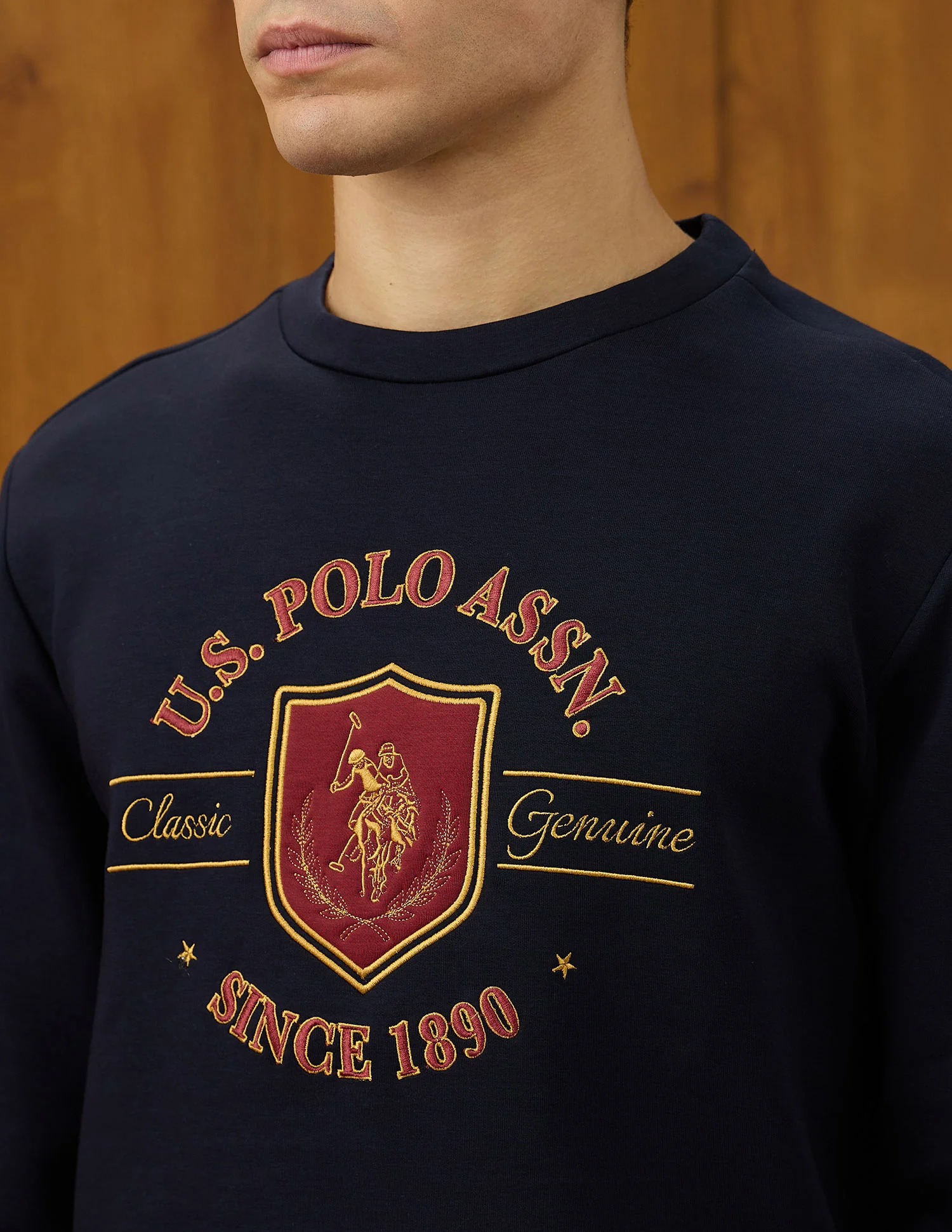 Regular Fit Equestrian Aisle Theater Sweatshirt - Image 7