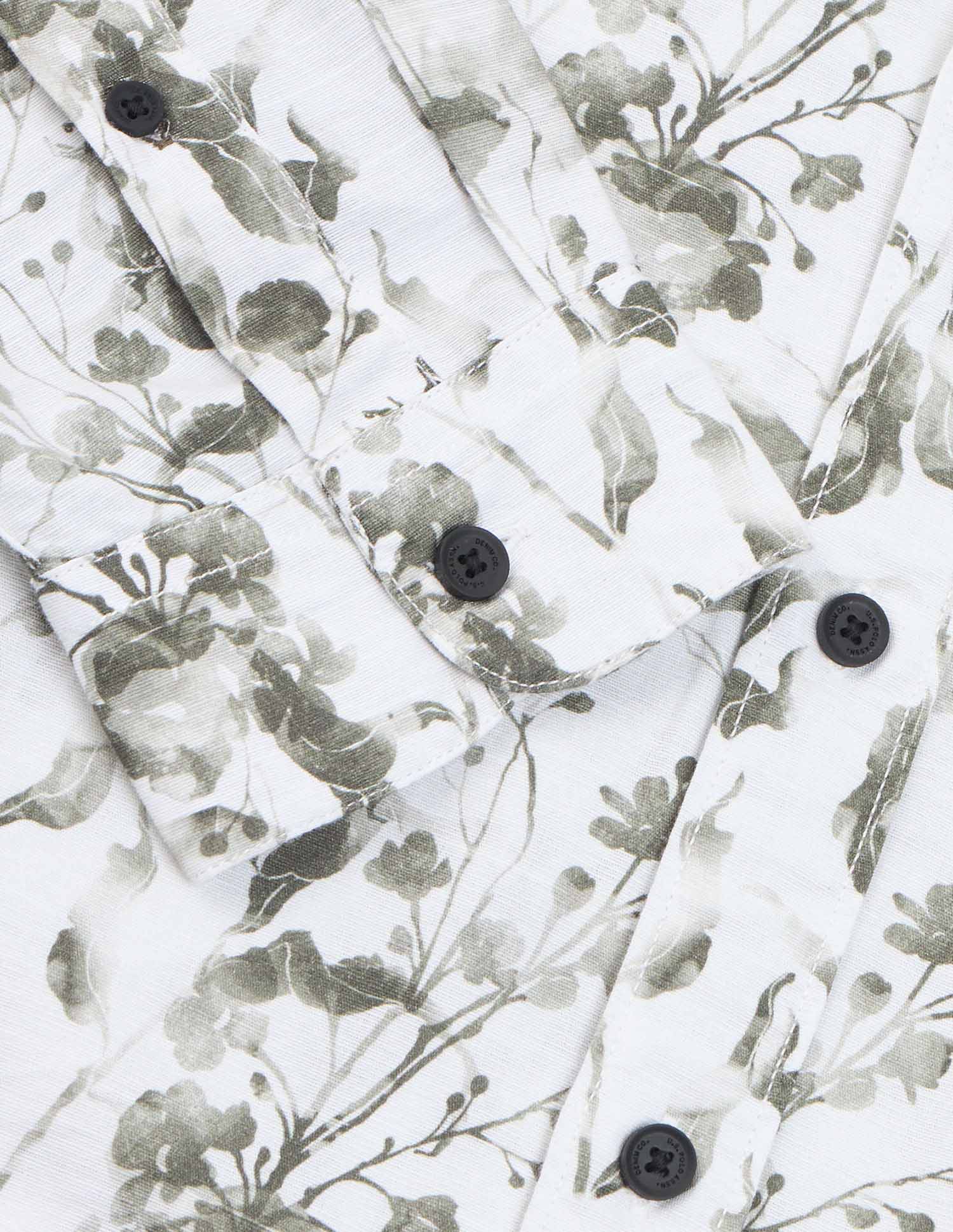 Regular Fit Floral Printed Shirt - Image 8