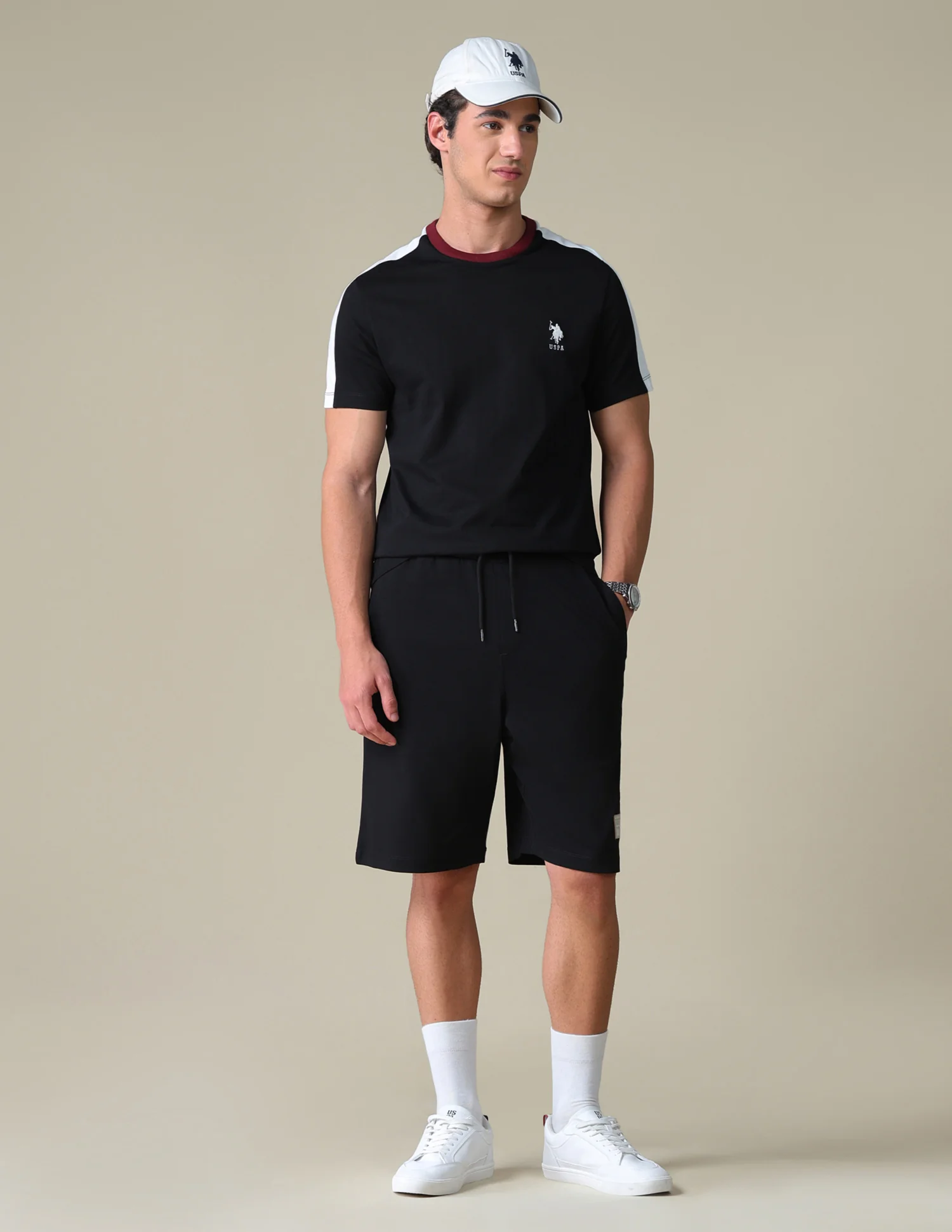 Regular Fit Knitted Shorts - Image 3