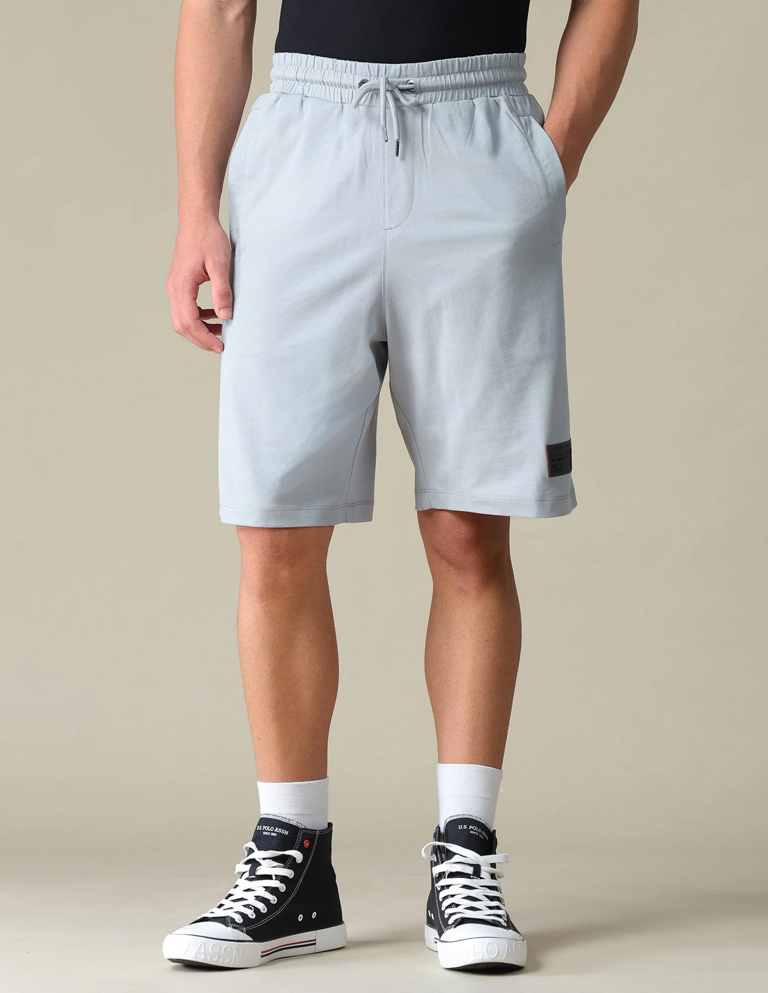 Regular Fit Knitted Shorts - Image 6