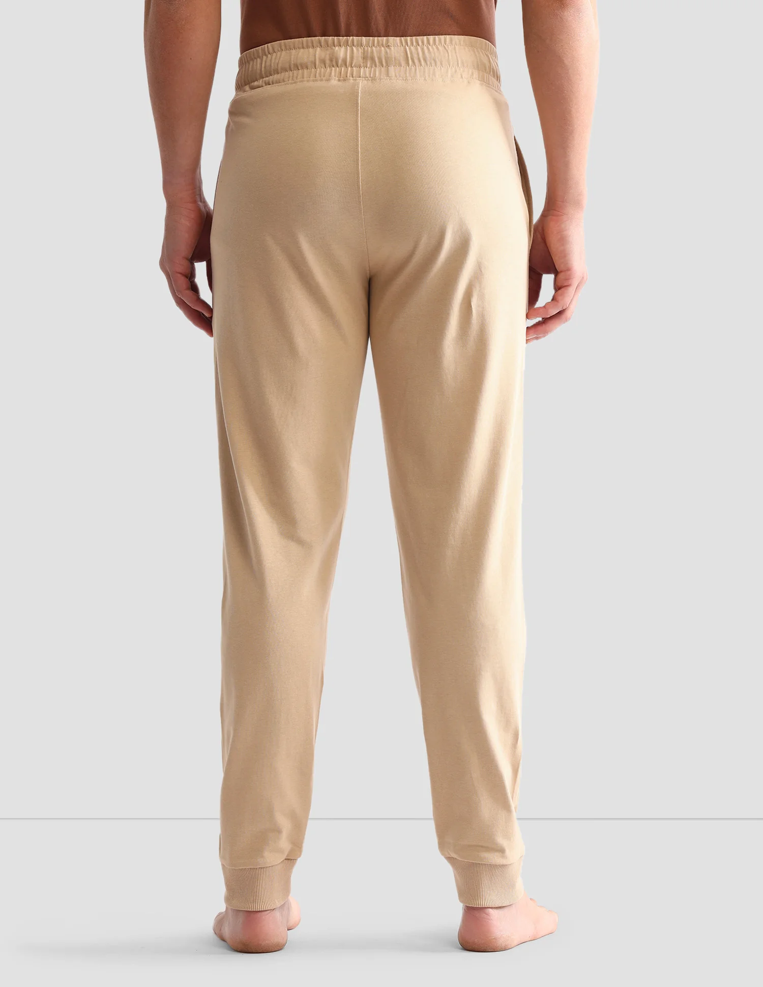 Regular Fit Mid-Rise Solid OJ007 Joggers - Image 5