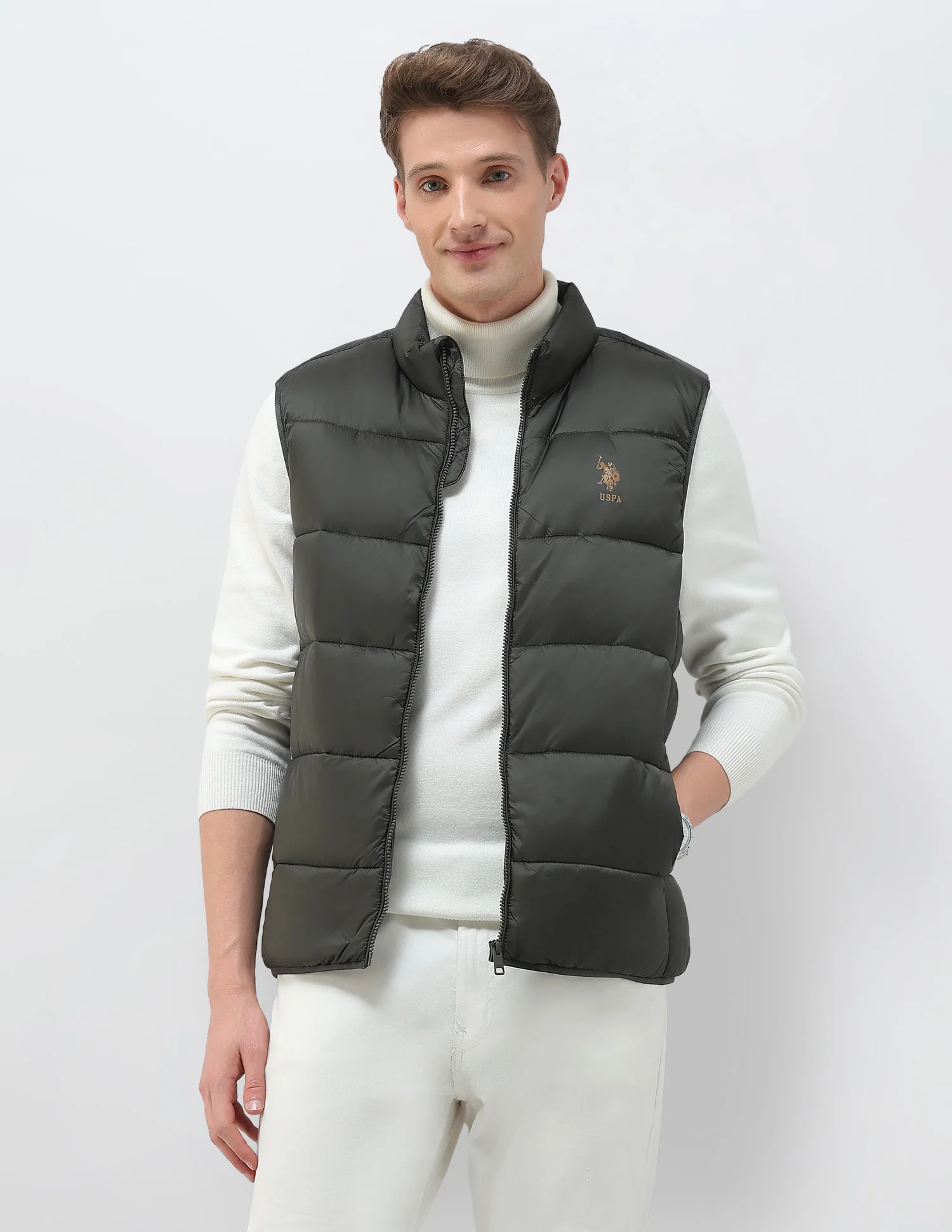 Regular Fit Packable Puffer Jacket