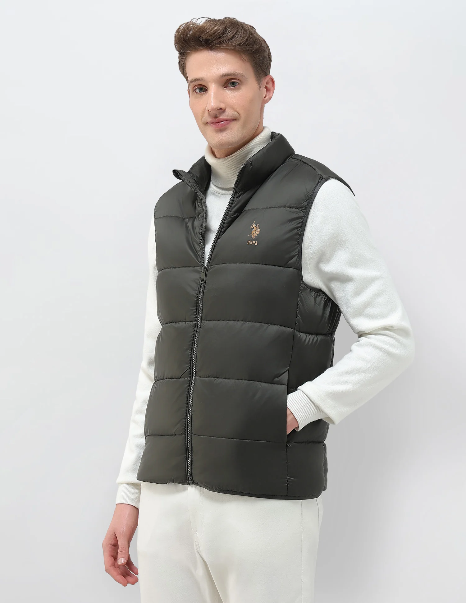 Regular Fit Packable Puffer Jacket - Image 4