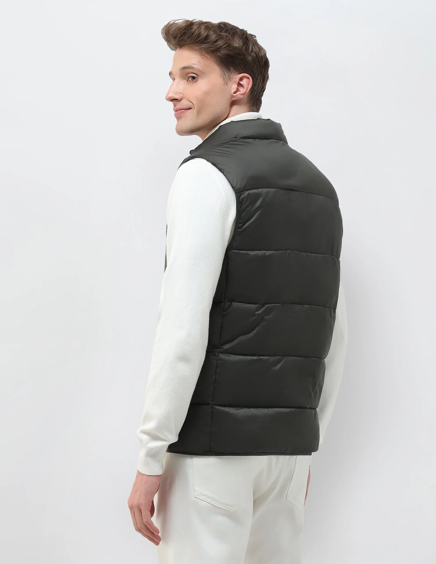 Regular Fit Packable Puffer Jacket - Image 5