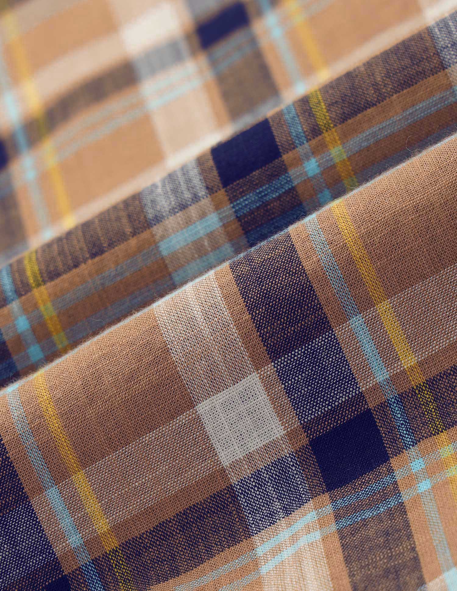 Regular Fit Plaid Checked Shirt - Image 2
