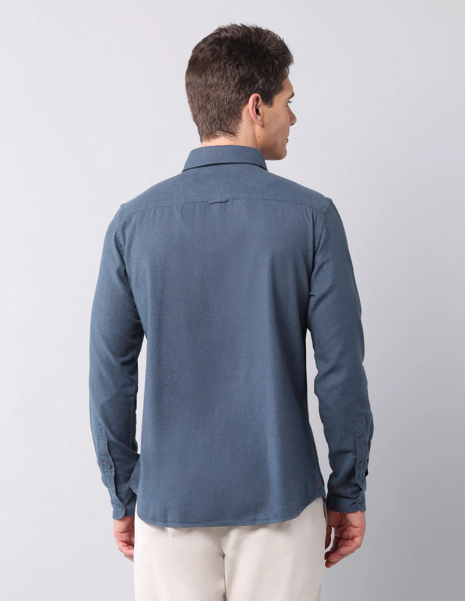 Regular Fit Pure Cotton Shirt - Image 5