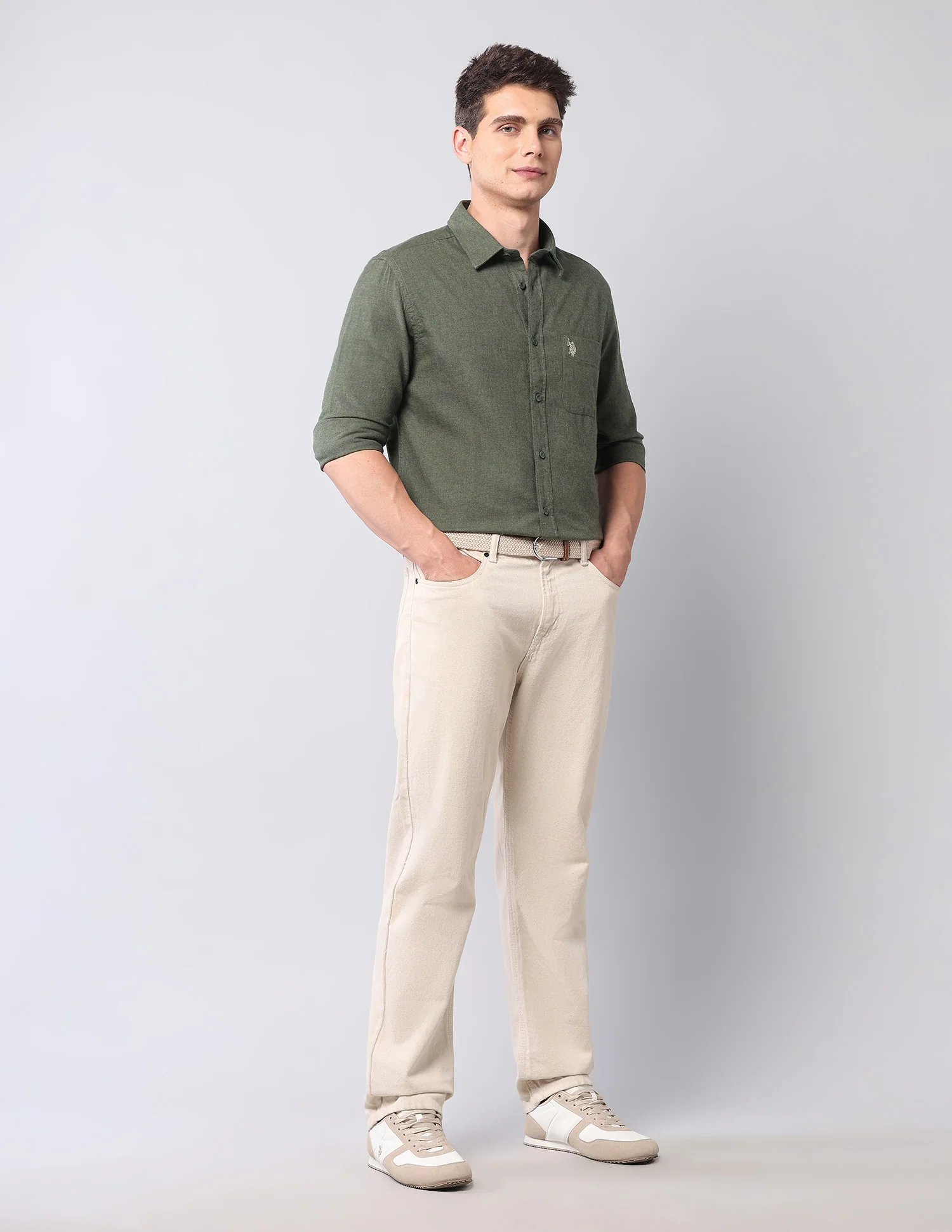 Regular Fit Pure Cotton Shirt - Image 3