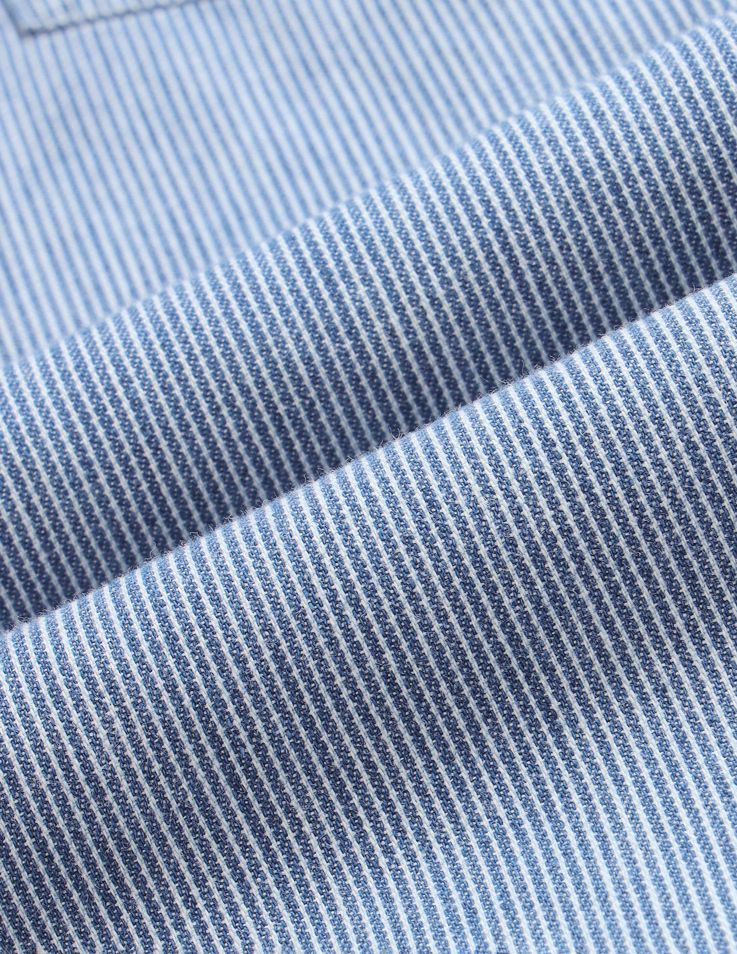 Regular Fit Self Design Vertical Striped Shirt - Image 2