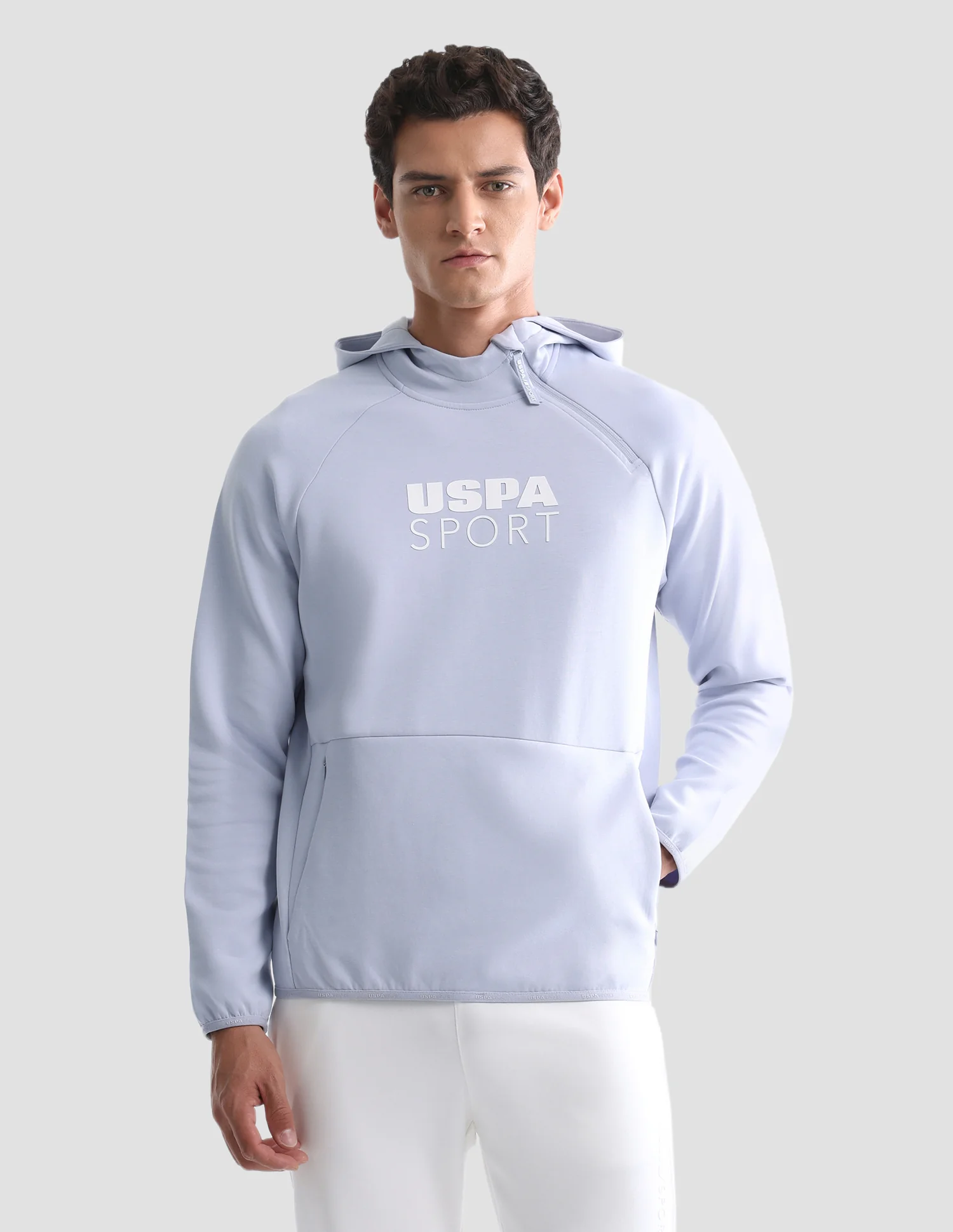 Regular Fit Solid Active Sweatshirt - Image 6