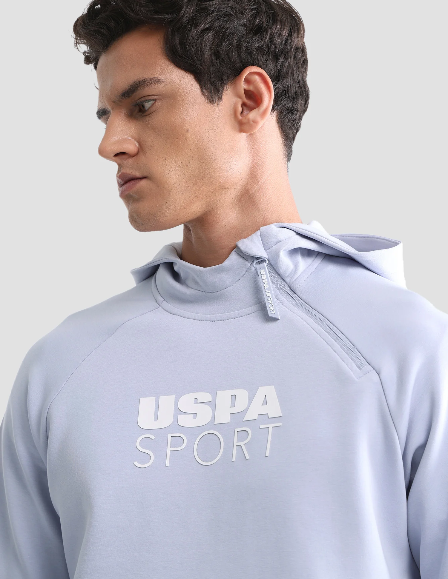 Regular Fit Solid Active Sweatshirt - Image 7