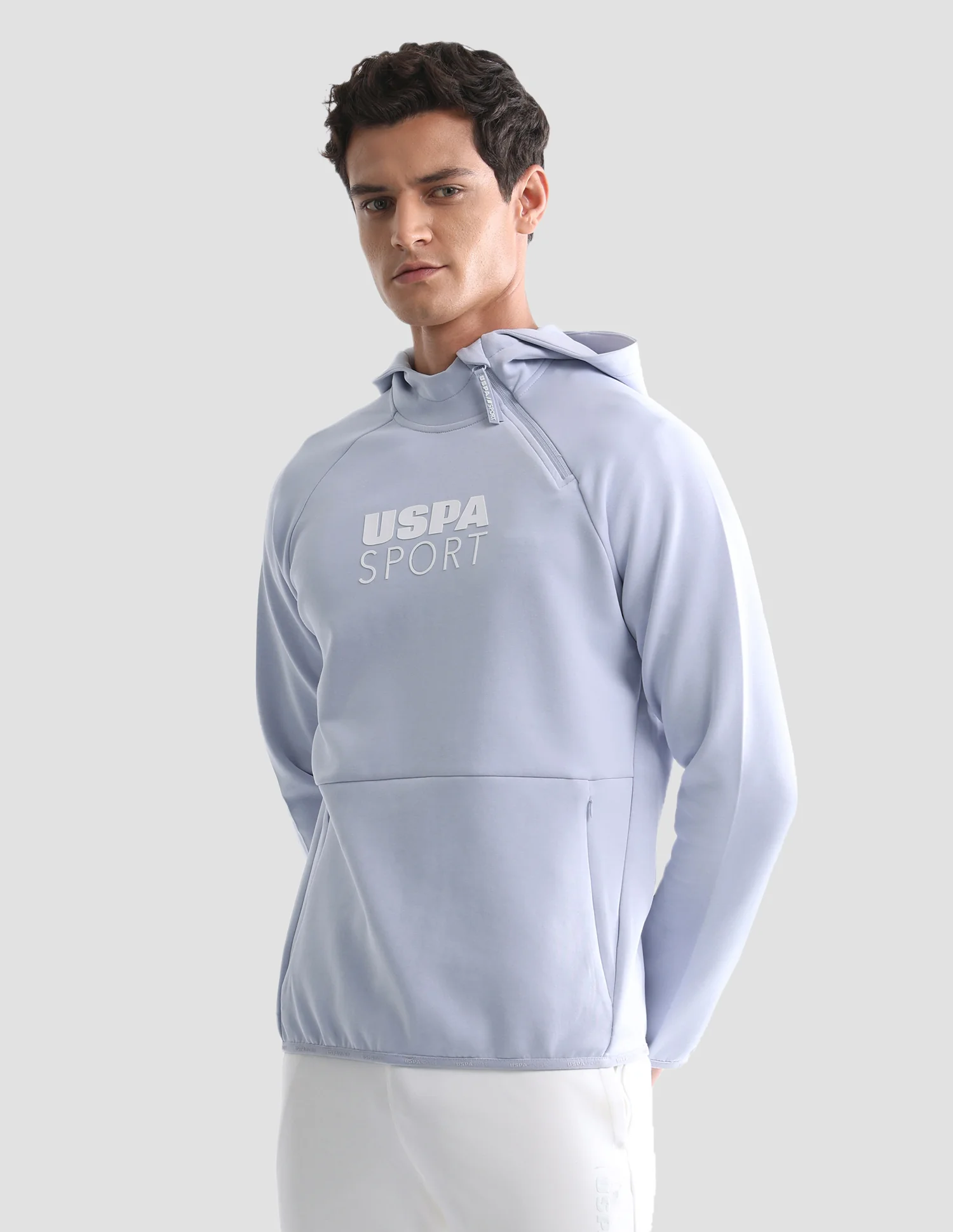 Regular Fit Solid Active Sweatshirt - Image 8