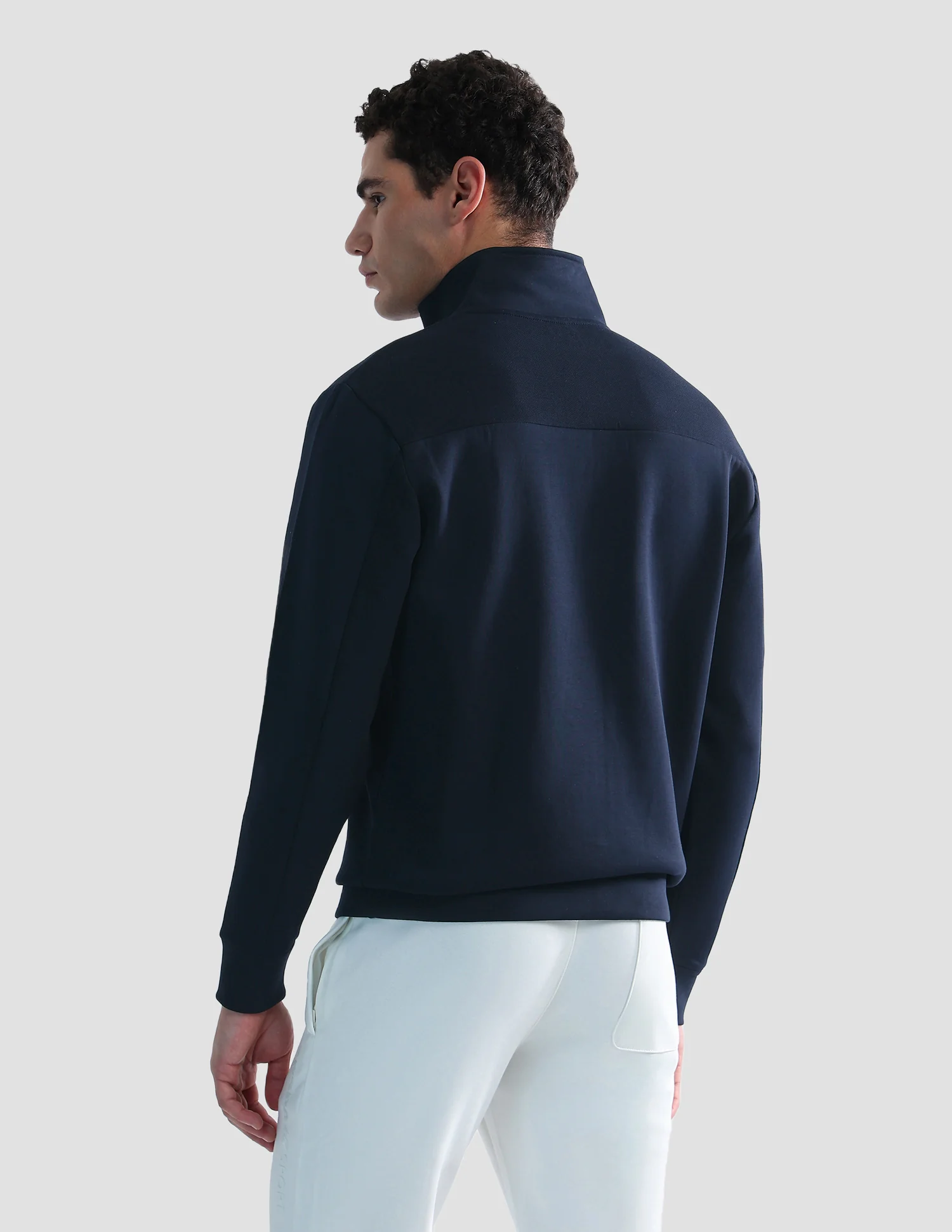 Regular Fit Solid Active Sweatshirt - Image 5